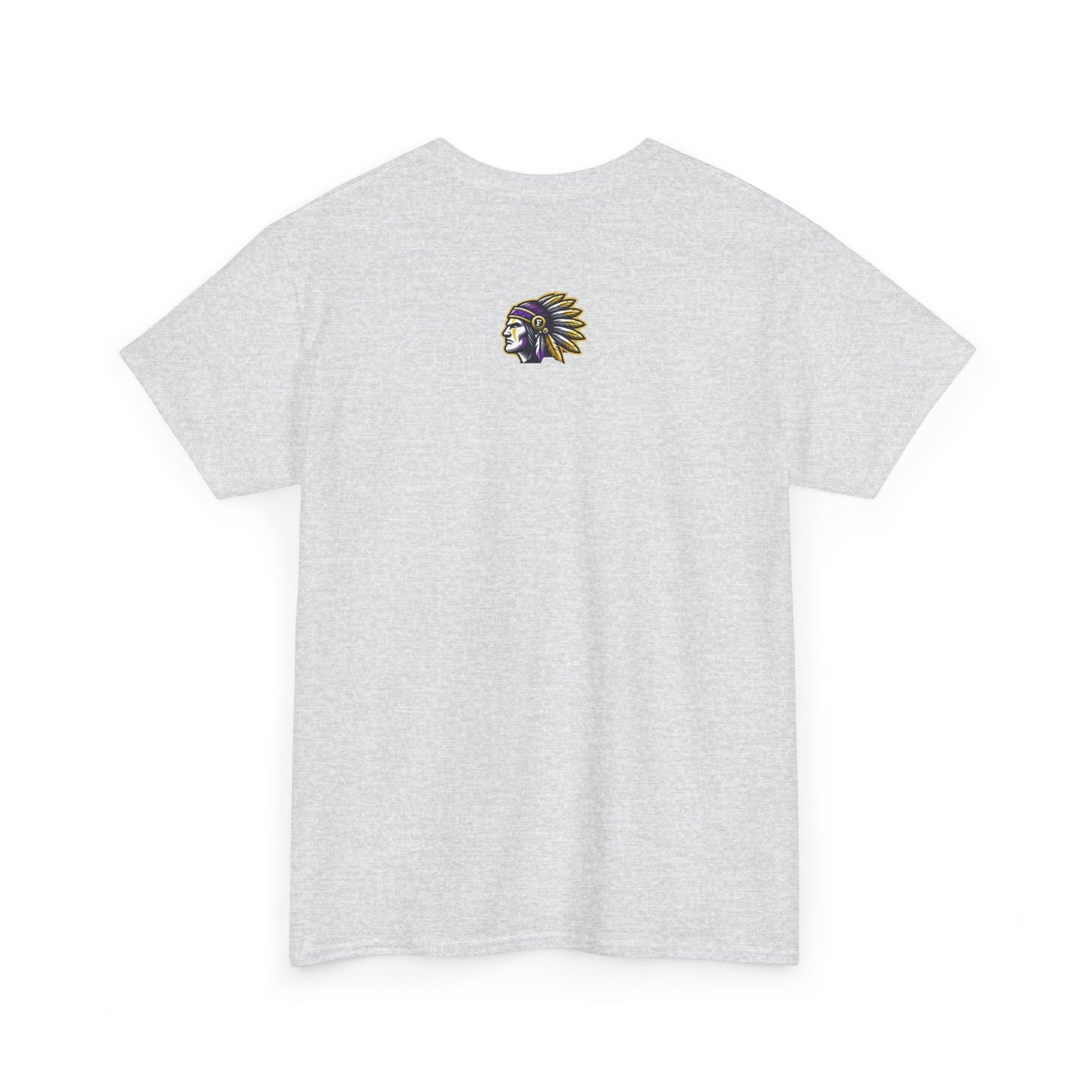 Fresno High 2025 Logo (Purple Lettering) - Unisex Heavy Cotton Tee