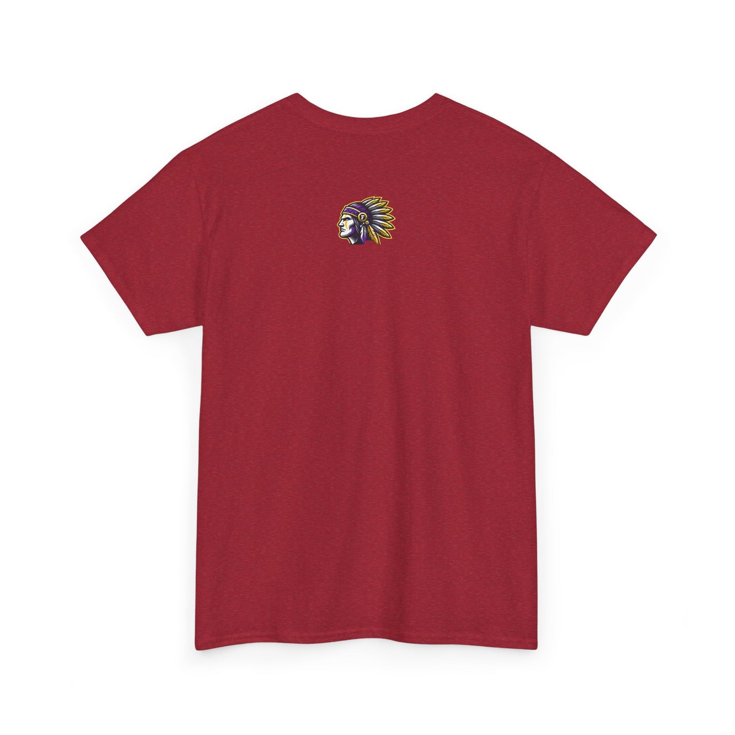 Fresno High 2025 Logo (Purple Lettering) - Unisex Heavy Cotton Tee
