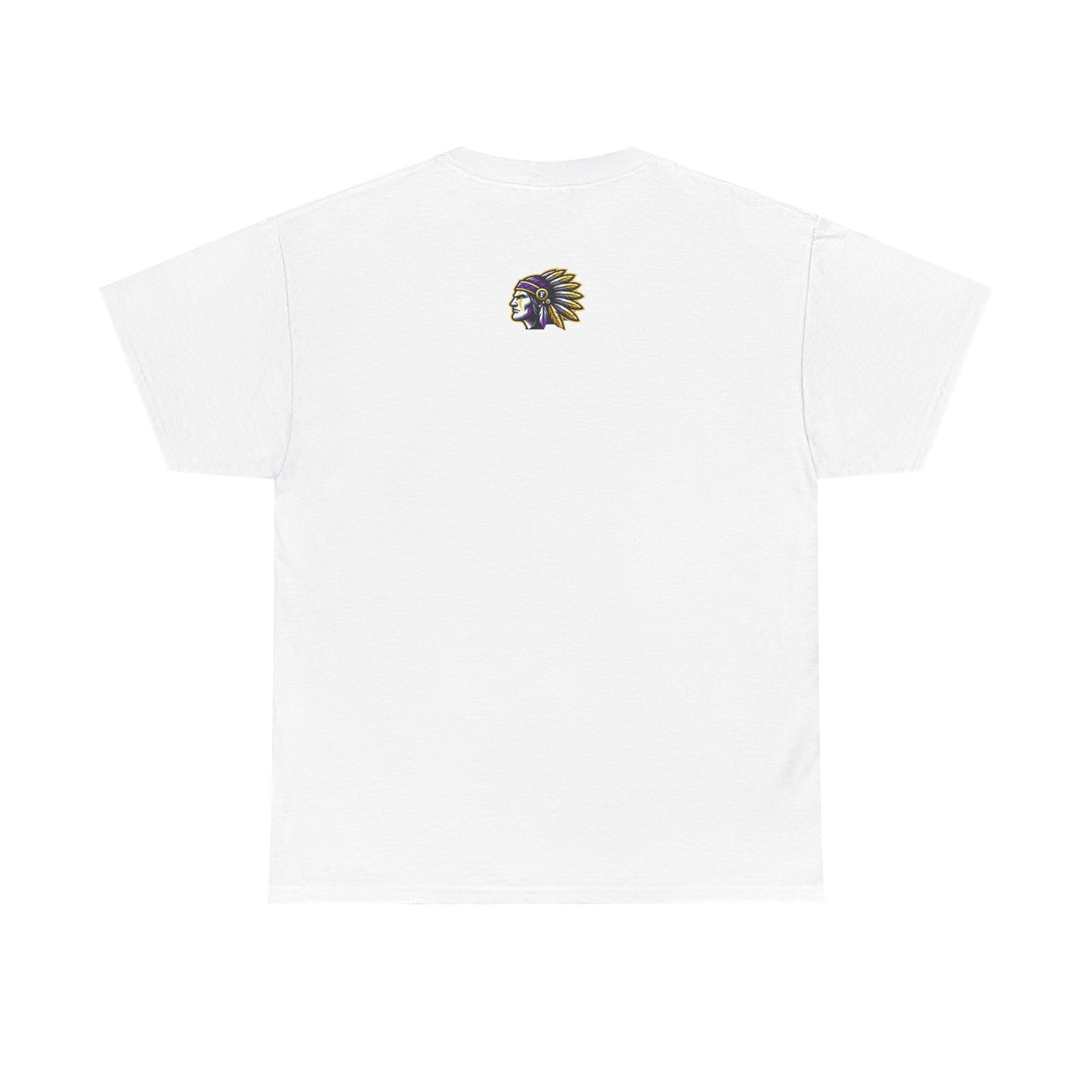 Fresno High 2025 Logo (Purple Lettering) - Unisex Heavy Cotton Tee