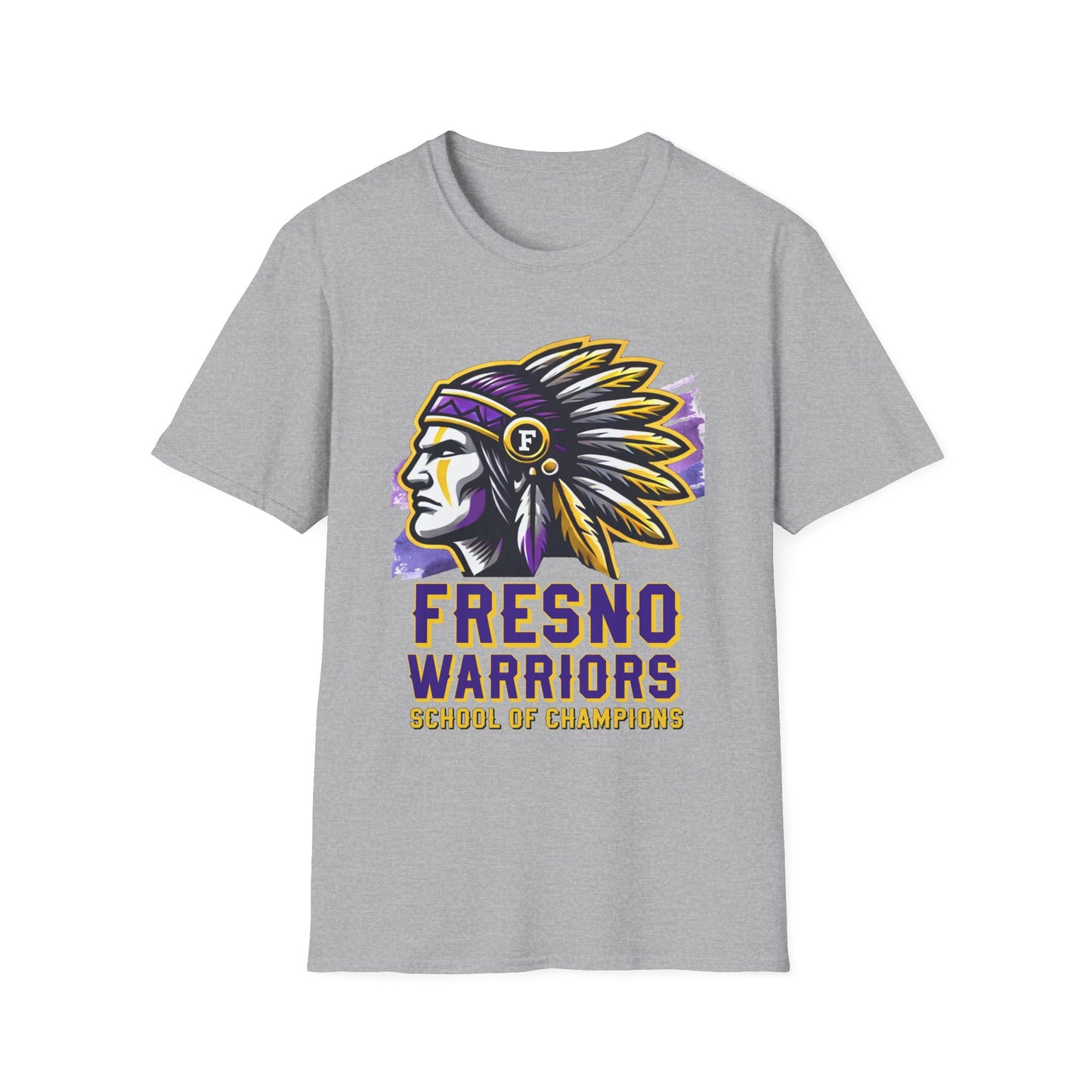 Fresno Warriors 2025 Unisex Softstyle T-Shirt - School of Champions