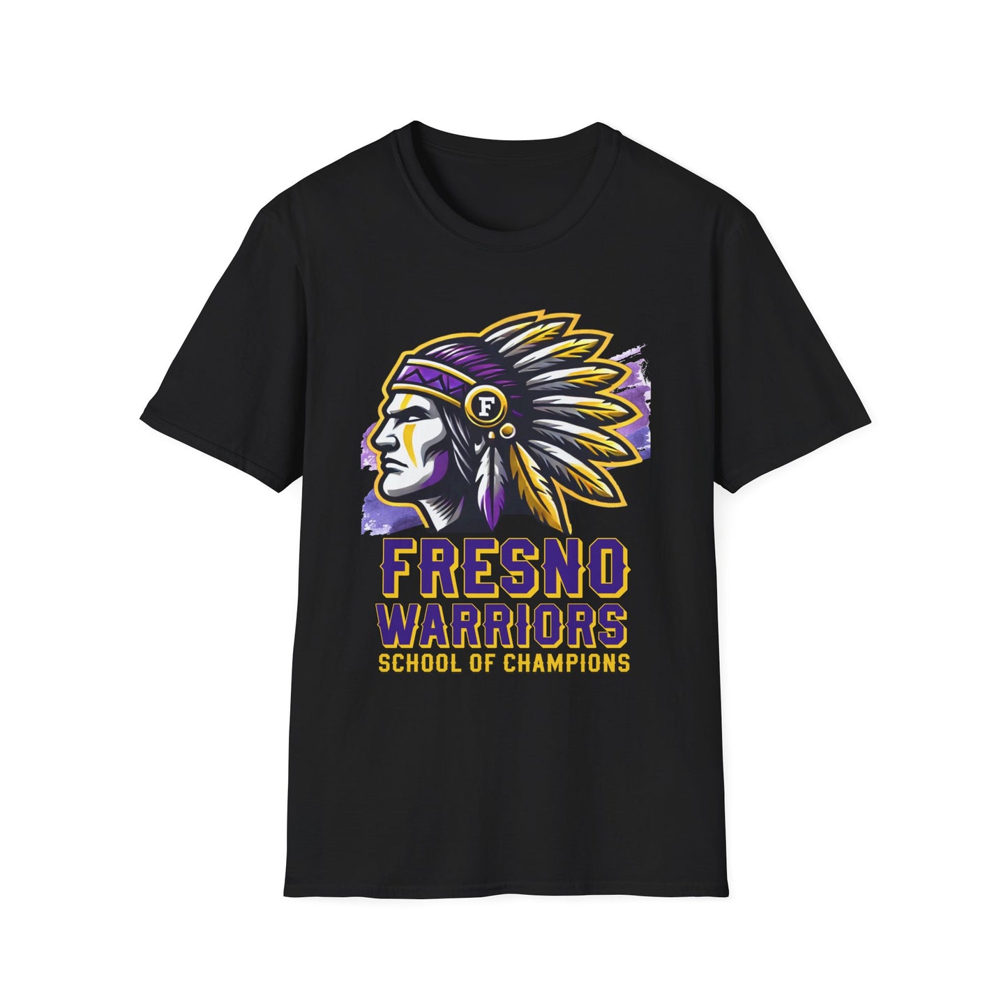 Fresno Warriors 2025 Unisex Softstyle T-Shirt - School of Champions