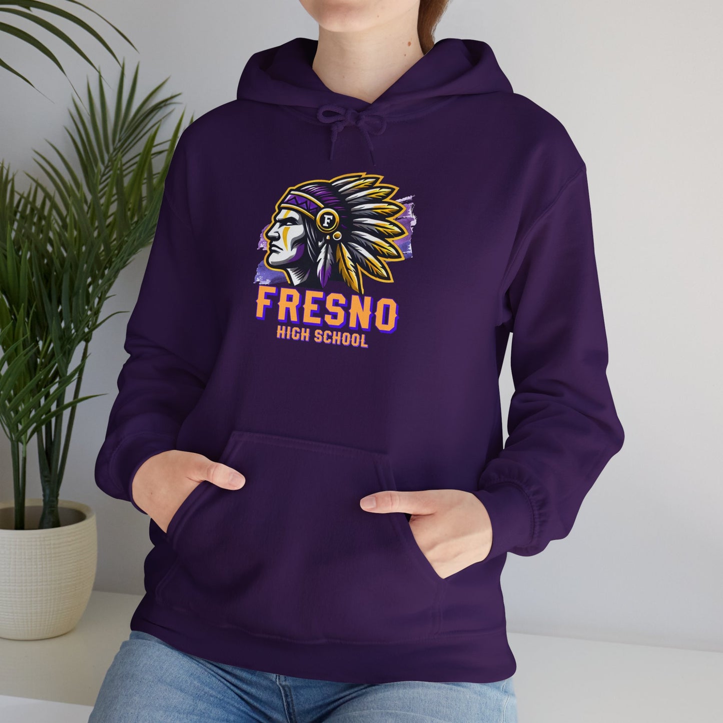 Fresno High School 2025 Unisex Hooded Sweatshirt - School Spirit Apparel