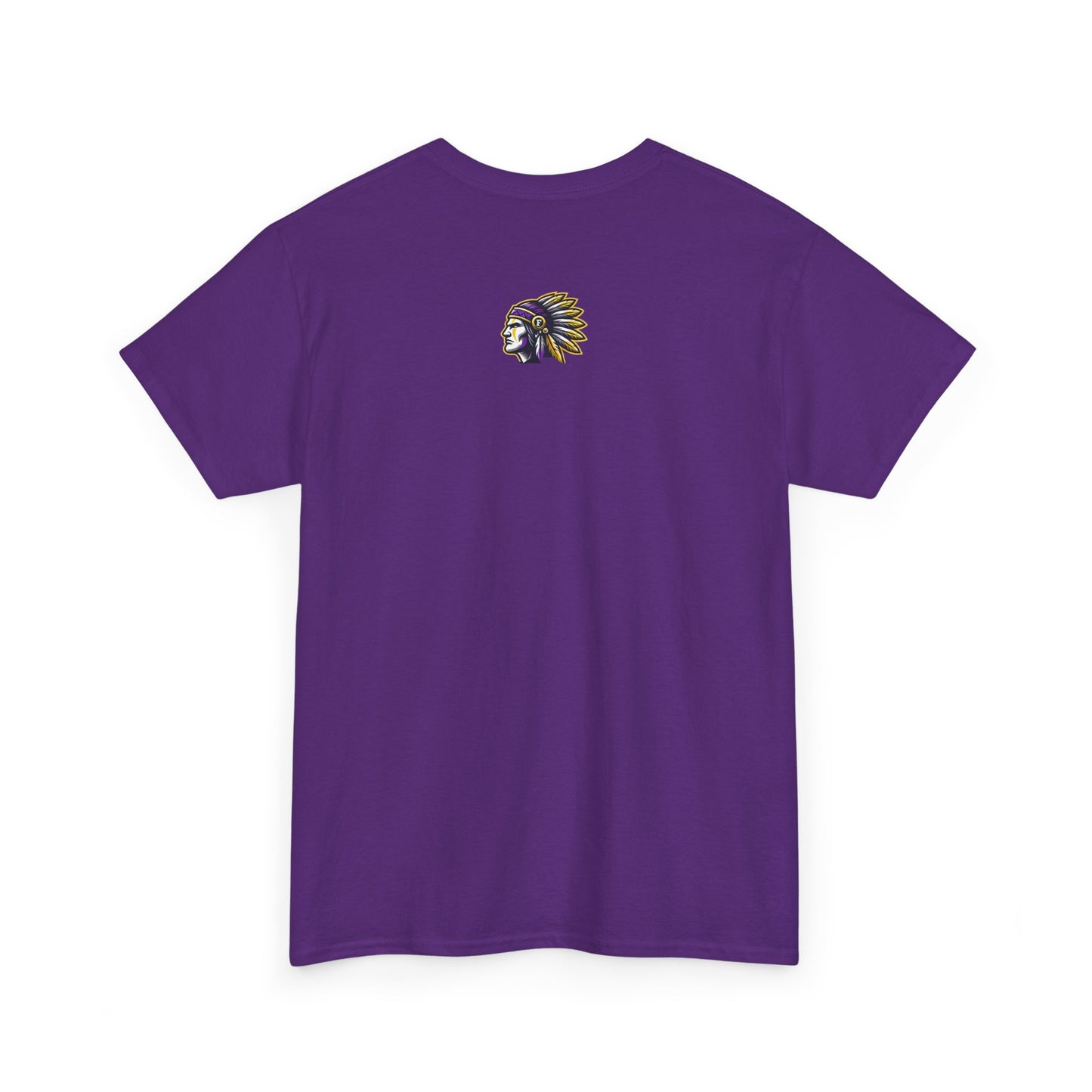 Fresno High 2025 Logo (Purple Lettering) - Unisex Heavy Cotton Tee