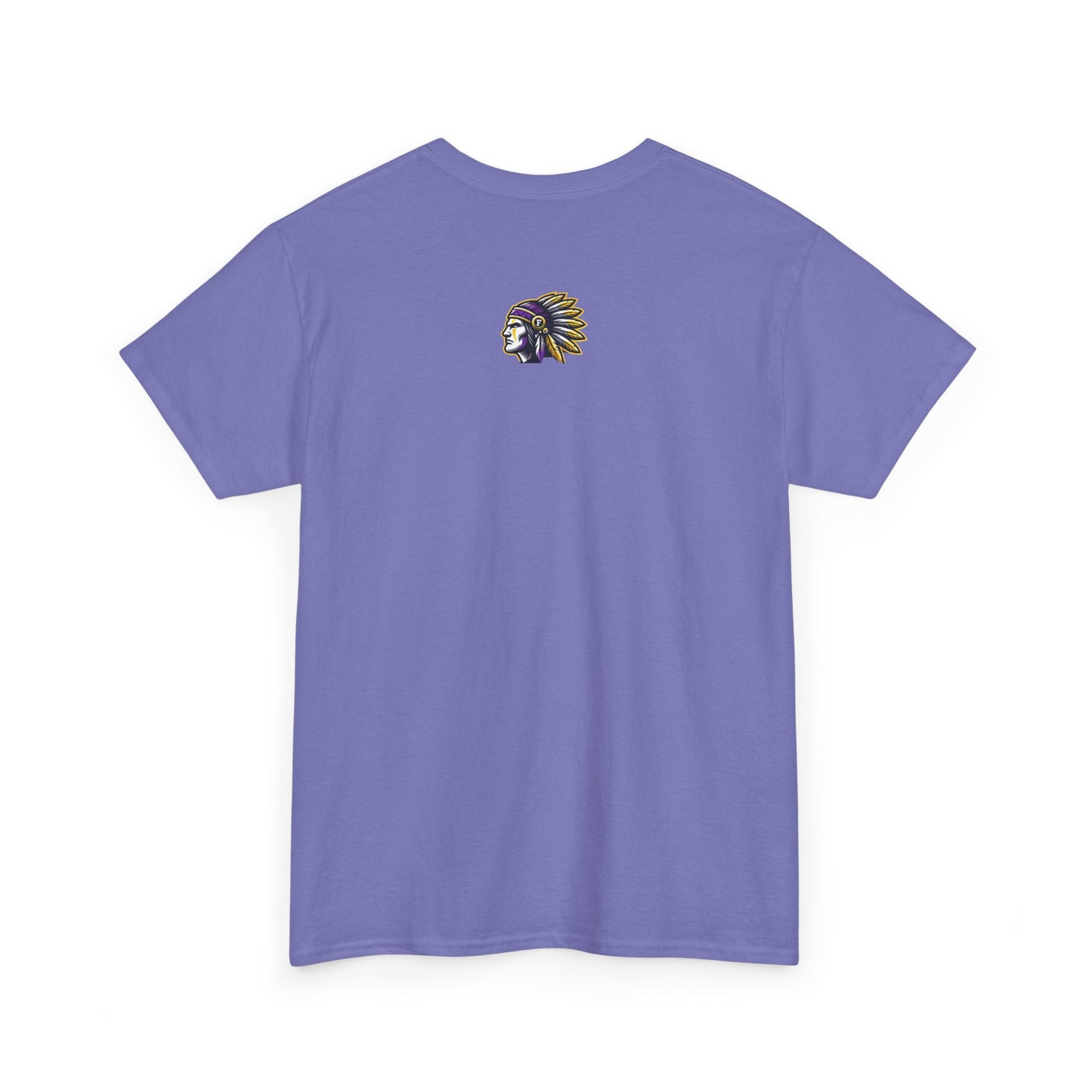 Fresno High 2025 Logo (Purple Lettering) - Unisex Heavy Cotton Tee