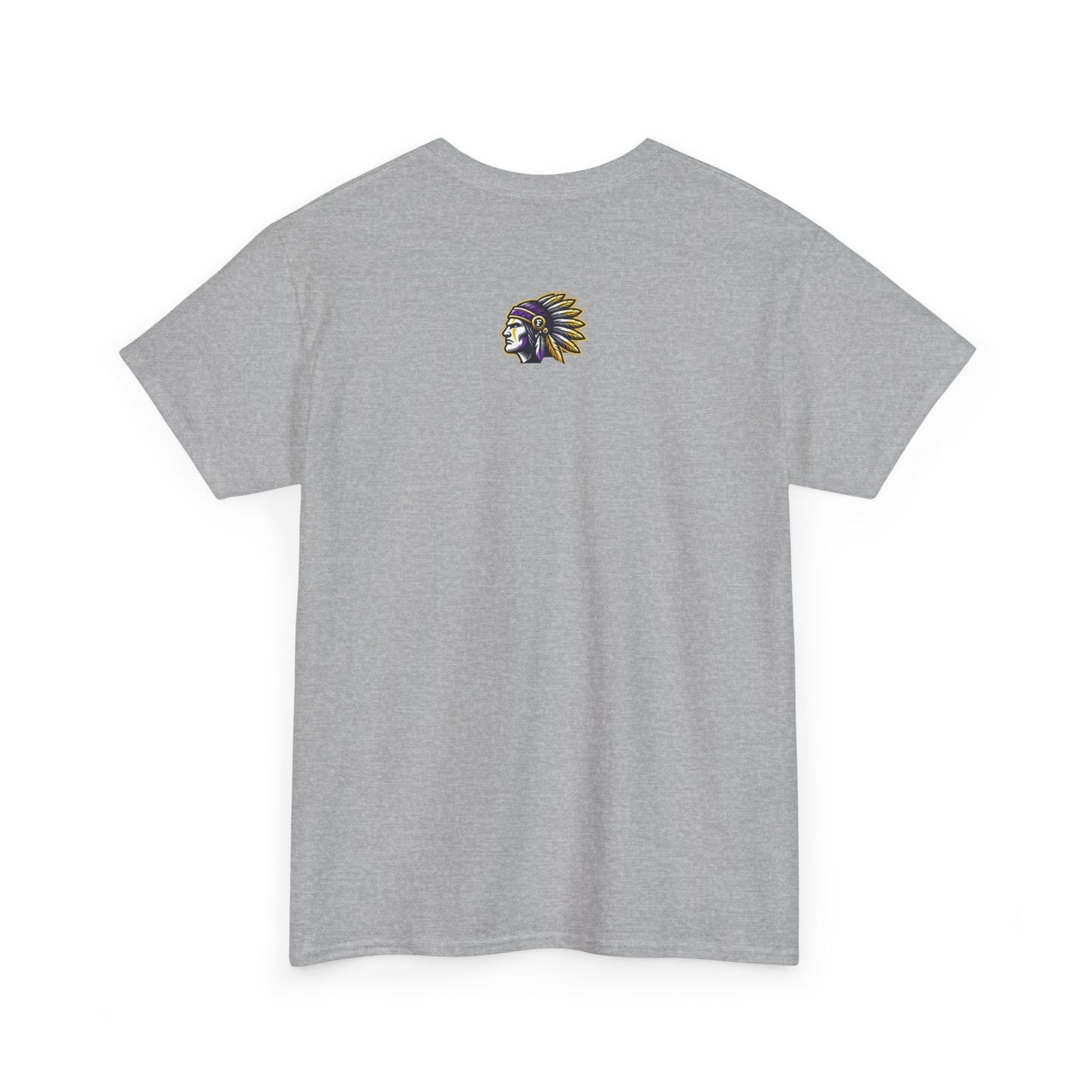Fresno High 2025 Logo (Purple Lettering) - Unisex Heavy Cotton Tee