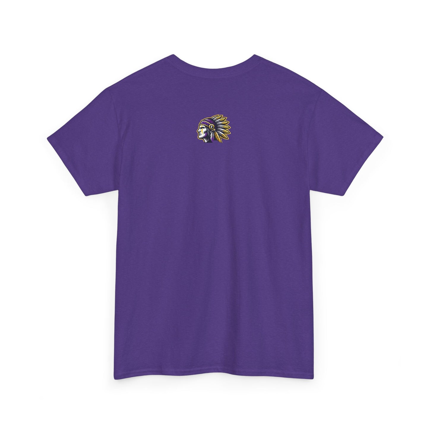 Fresno High 2025 Logo (Purple Lettering) - Unisex Heavy Cotton Tee