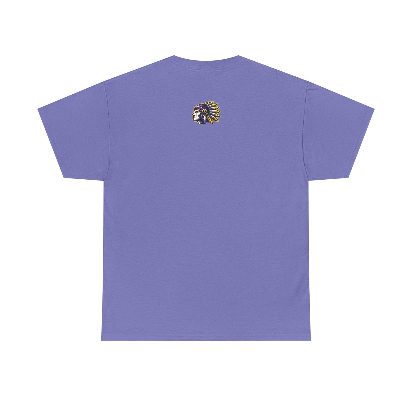 Fresno High 2025 Logo (Purple Lettering) - Unisex Heavy Cotton Tee