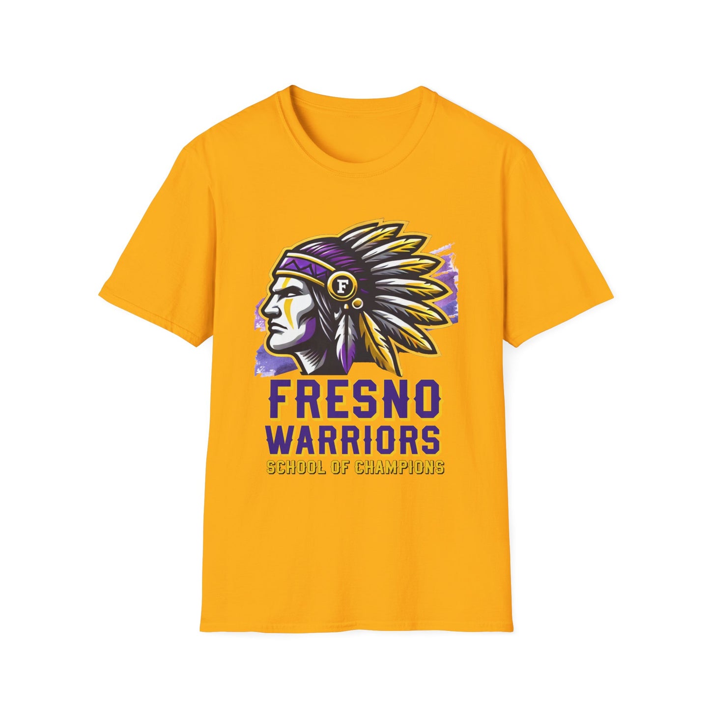 Fresno Warriors 2025 Unisex Softstyle T-Shirt - School of Champions