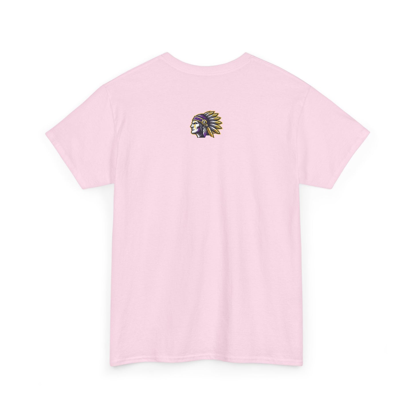 Fresno High 2025 Logo (Purple Lettering) - Unisex Heavy Cotton Tee