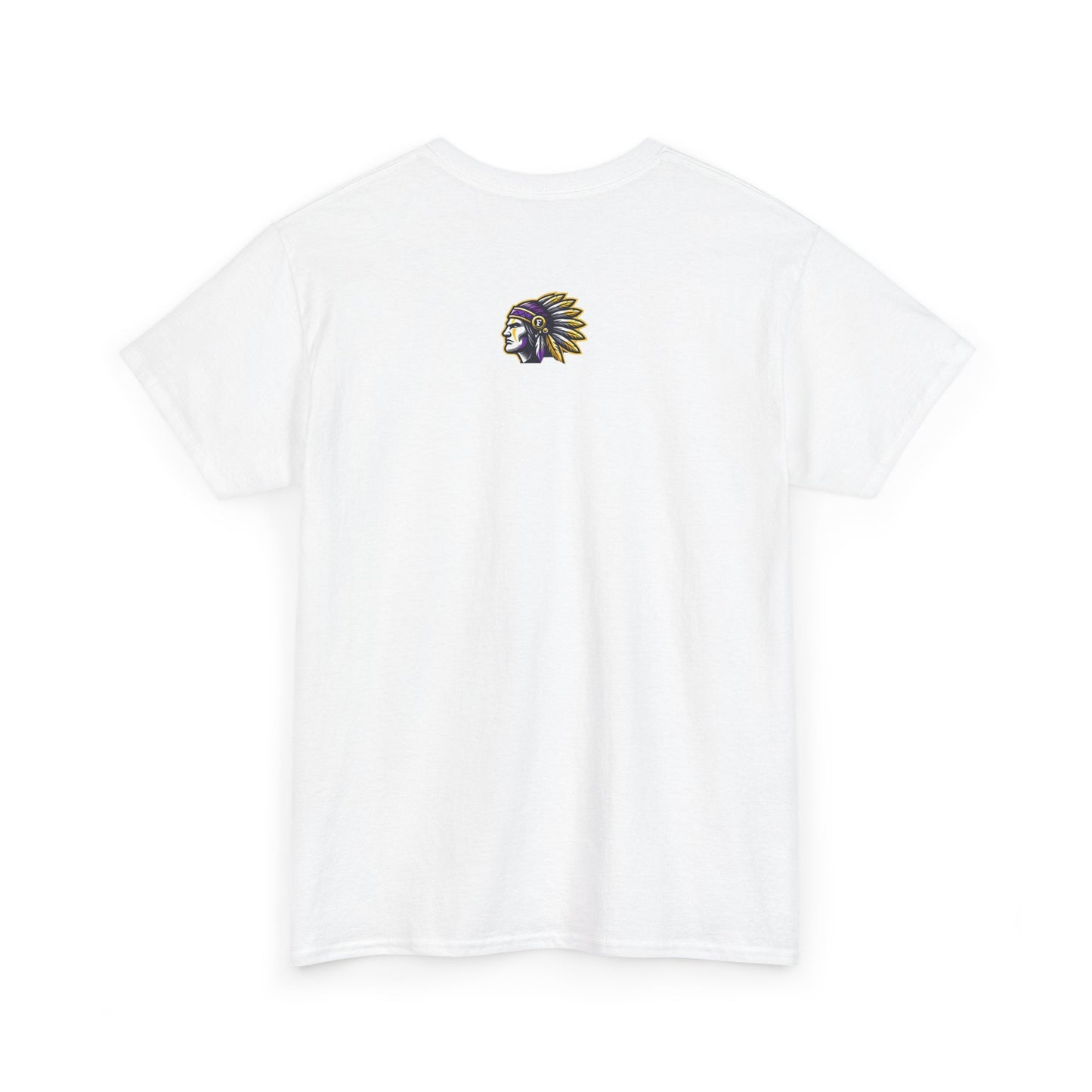 Fresno High 2025 Logo (Purple Lettering) - Unisex Heavy Cotton Tee