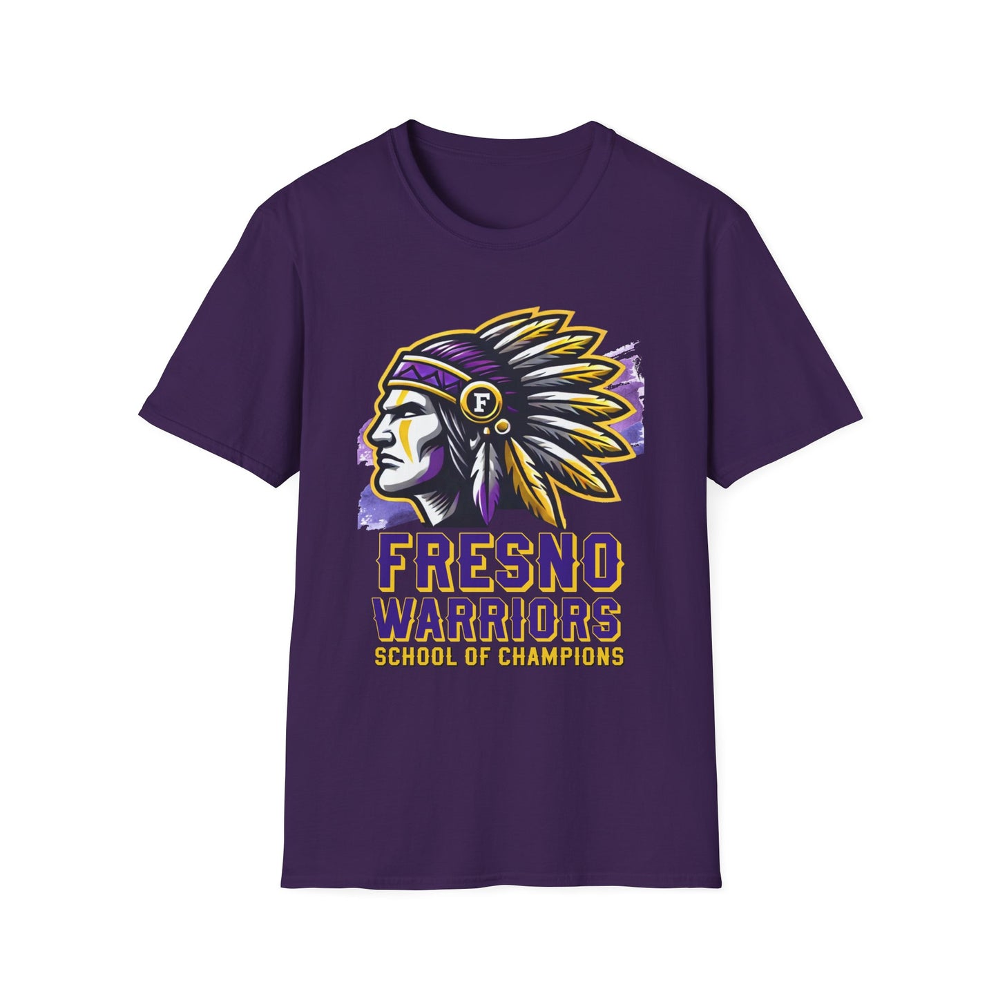 Fresno Warriors 2025 Unisex Softstyle T-Shirt - School of Champions
