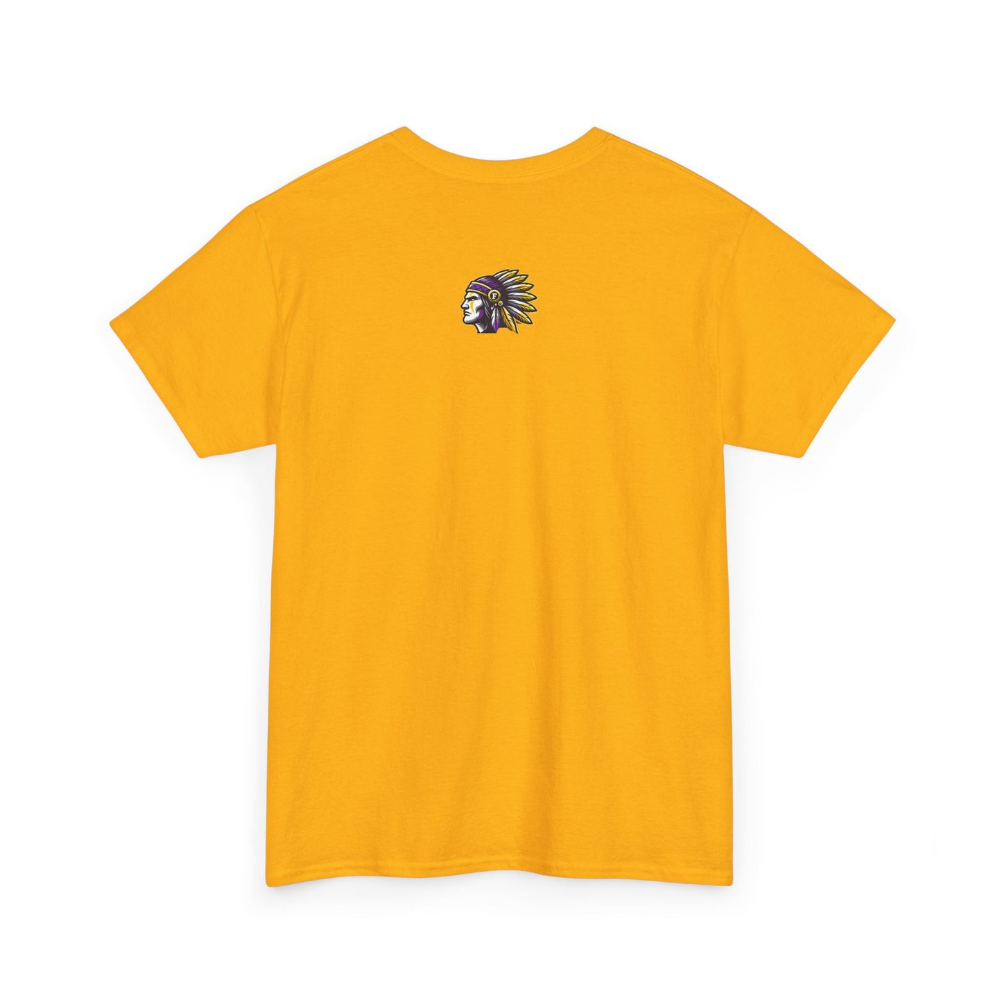 Fresno High 2025 Logo (Purple Lettering) - Unisex Heavy Cotton Tee