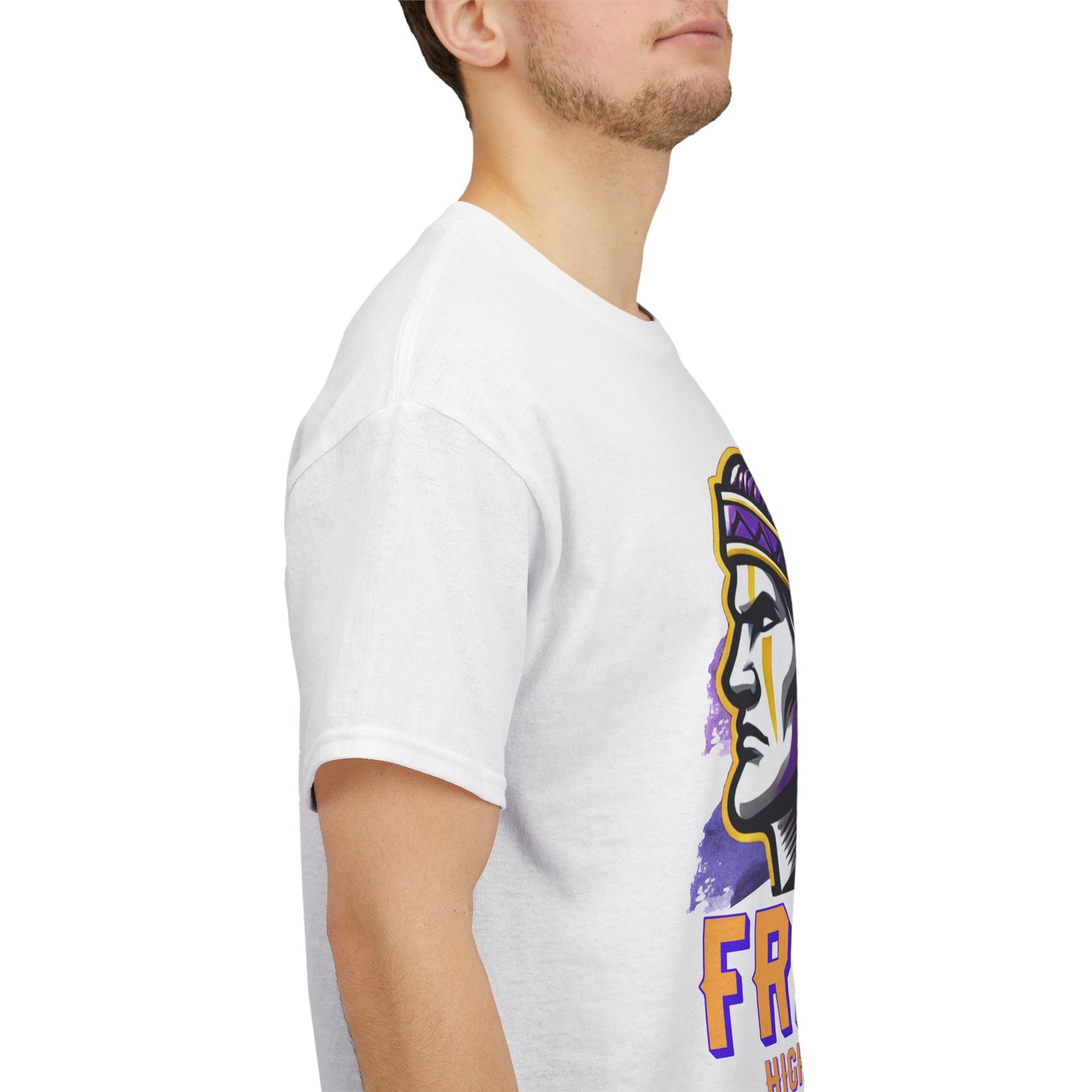 Fresno High School 2025 Unisex Heavy Cotton Tee - Bold Native American Design