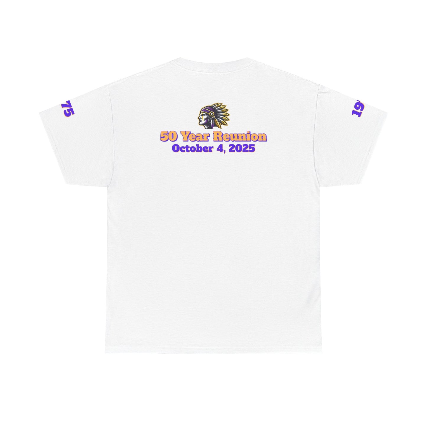 Fresno High School 50-Year Reunion Tee - Unisex Cotton T-Shirt