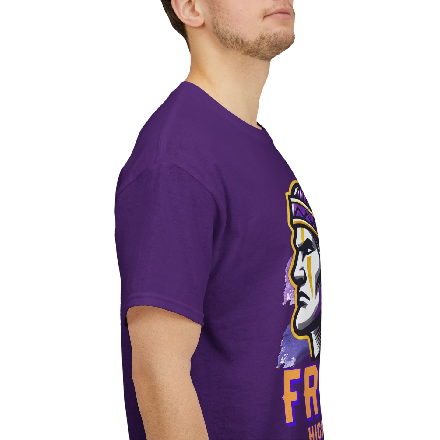 Fresno High School 2025 Unisex Heavy Cotton Tee - Bold Native American Design