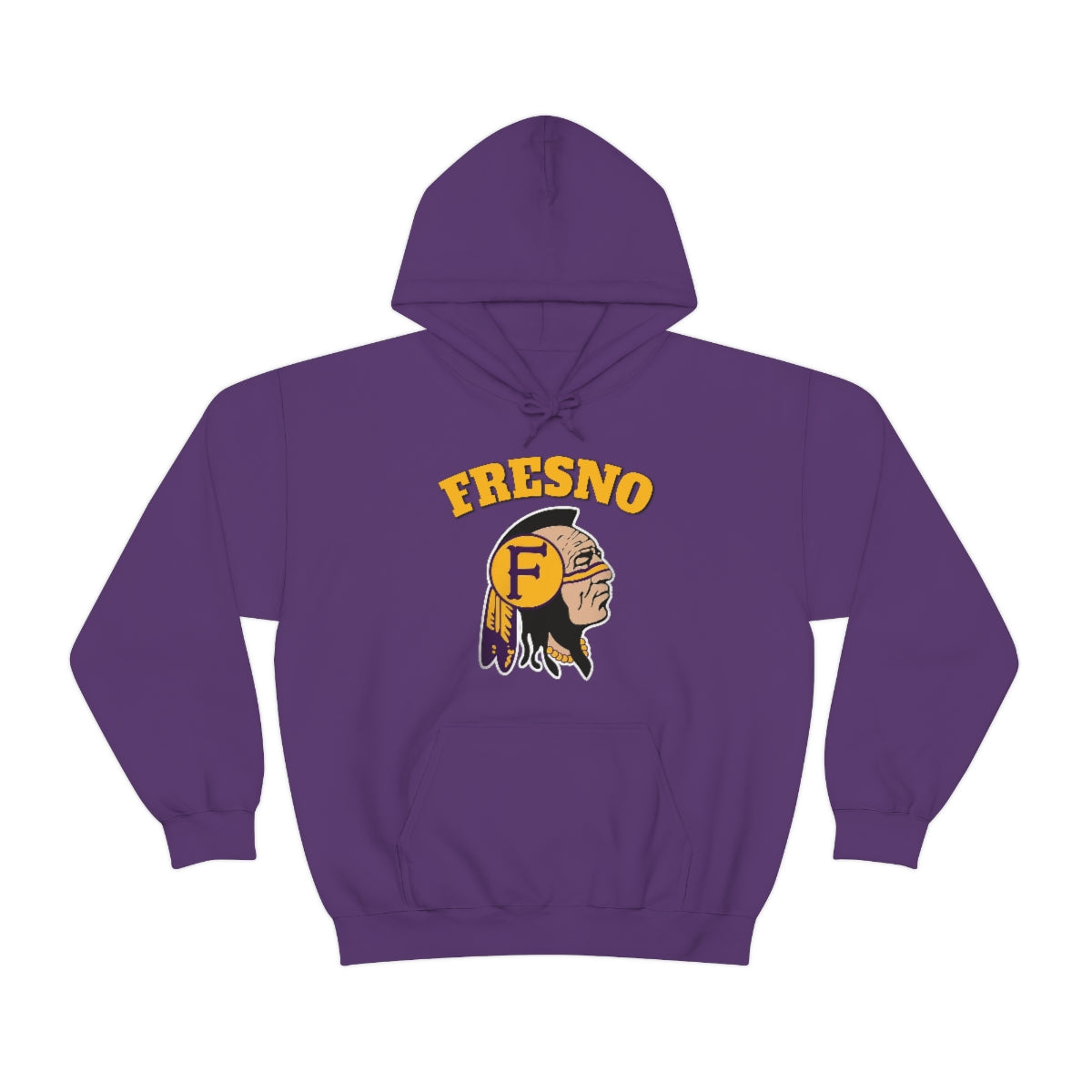Fresno Indian Head - Unisex Heavy Blend™ Hooded Sweatshirt