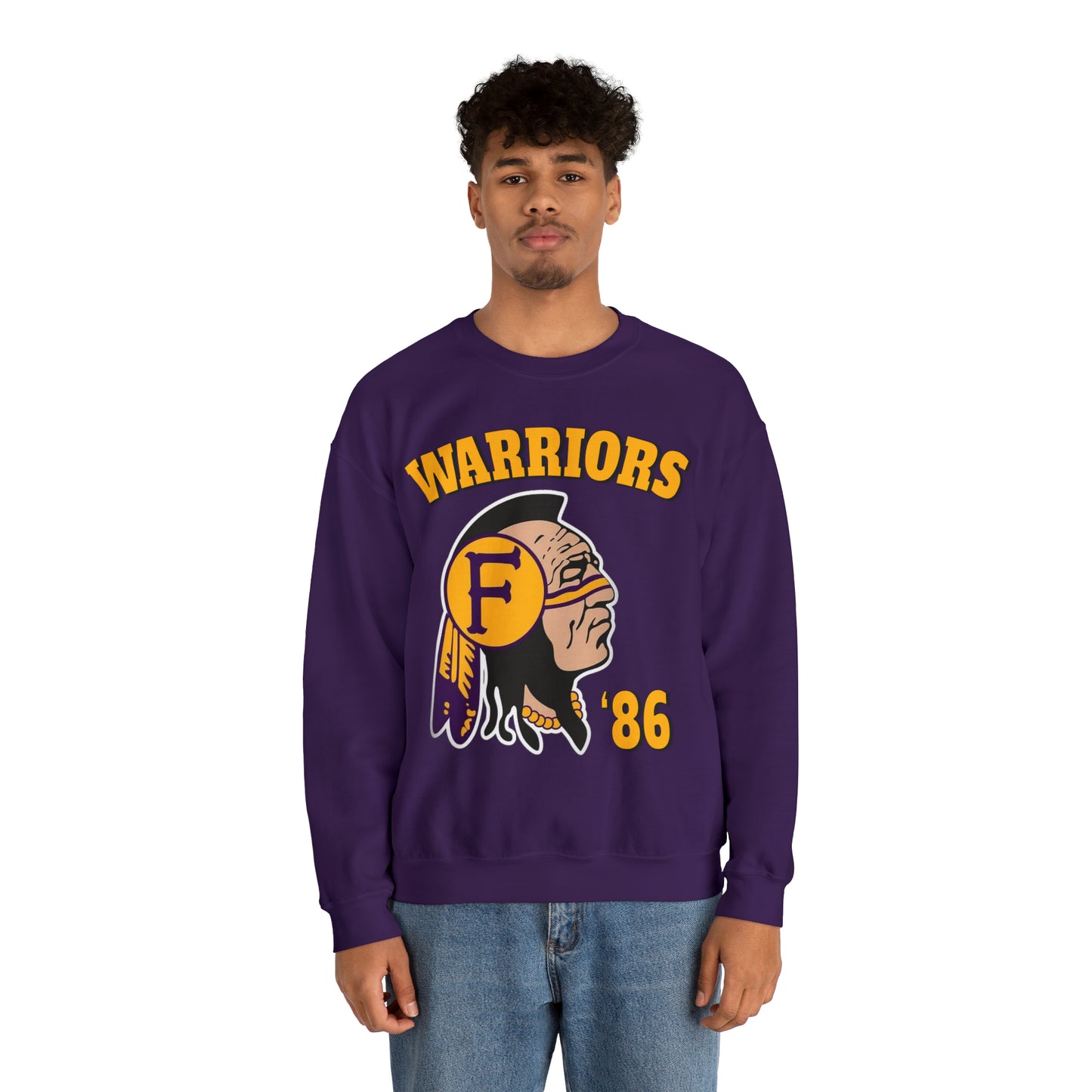 Warriors 86 - Unisex Heavy Blend™ Crewneck Sweatshirt