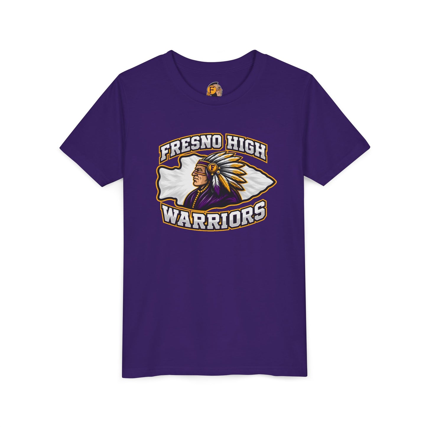 Youth Tee - Fresno High Warriors Logo Shirt