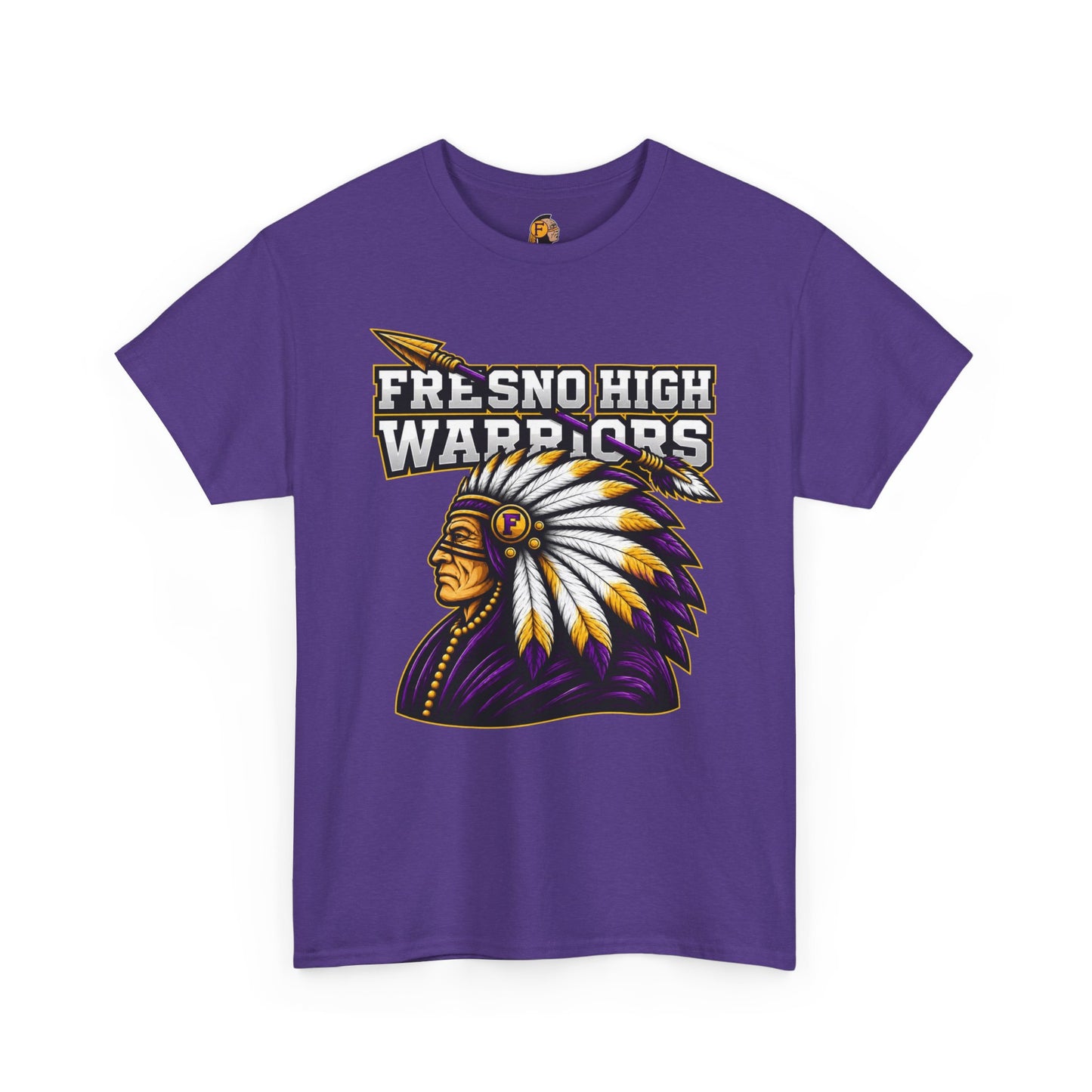Fresno High Warriors Spear 2026 Unisex Heavy Cotton Tee