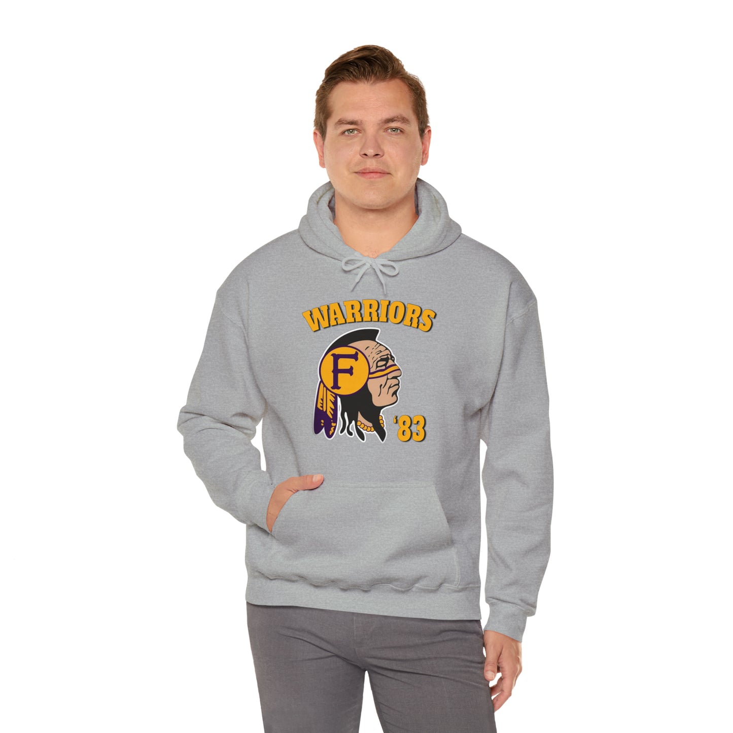 Warriors 83 - Unisex Heavy Blend™ Hooded Sweatshirt