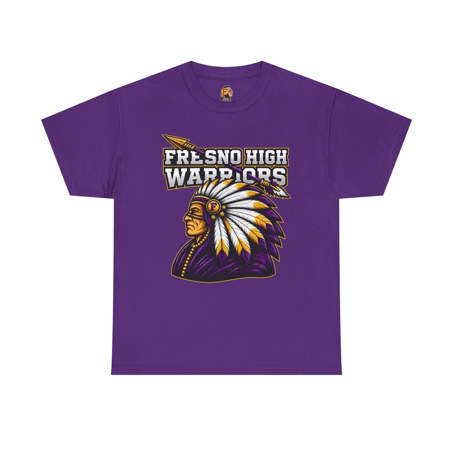 Fresno High Warriors Spear 2026 Unisex Heavy Cotton Tee
