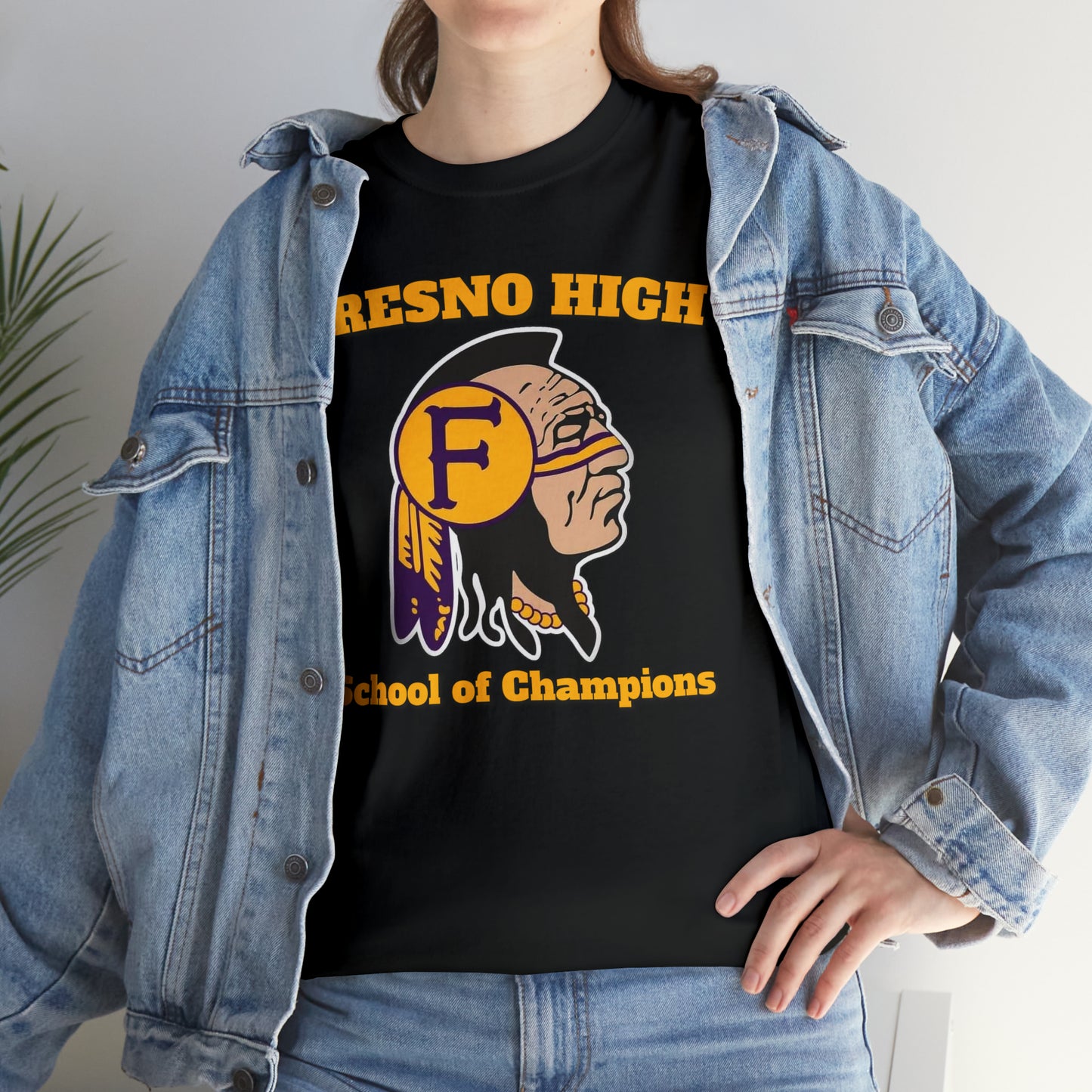 Fresno High School of Champions - Unisex Heavy Cotton Tee