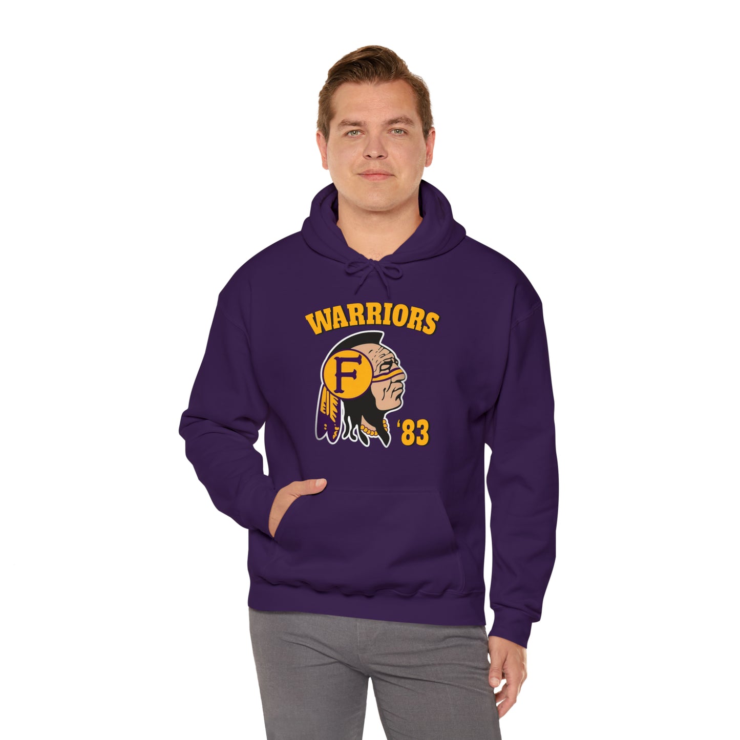 Warriors 83 - Unisex Heavy Blend™ Hooded Sweatshirt