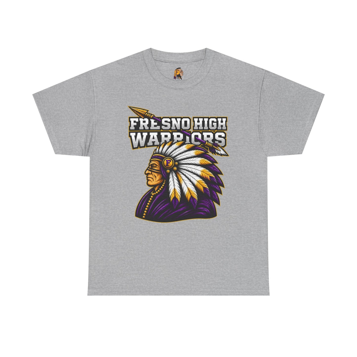 Fresno High Warriors Spear 2026 Unisex Heavy Cotton Tee