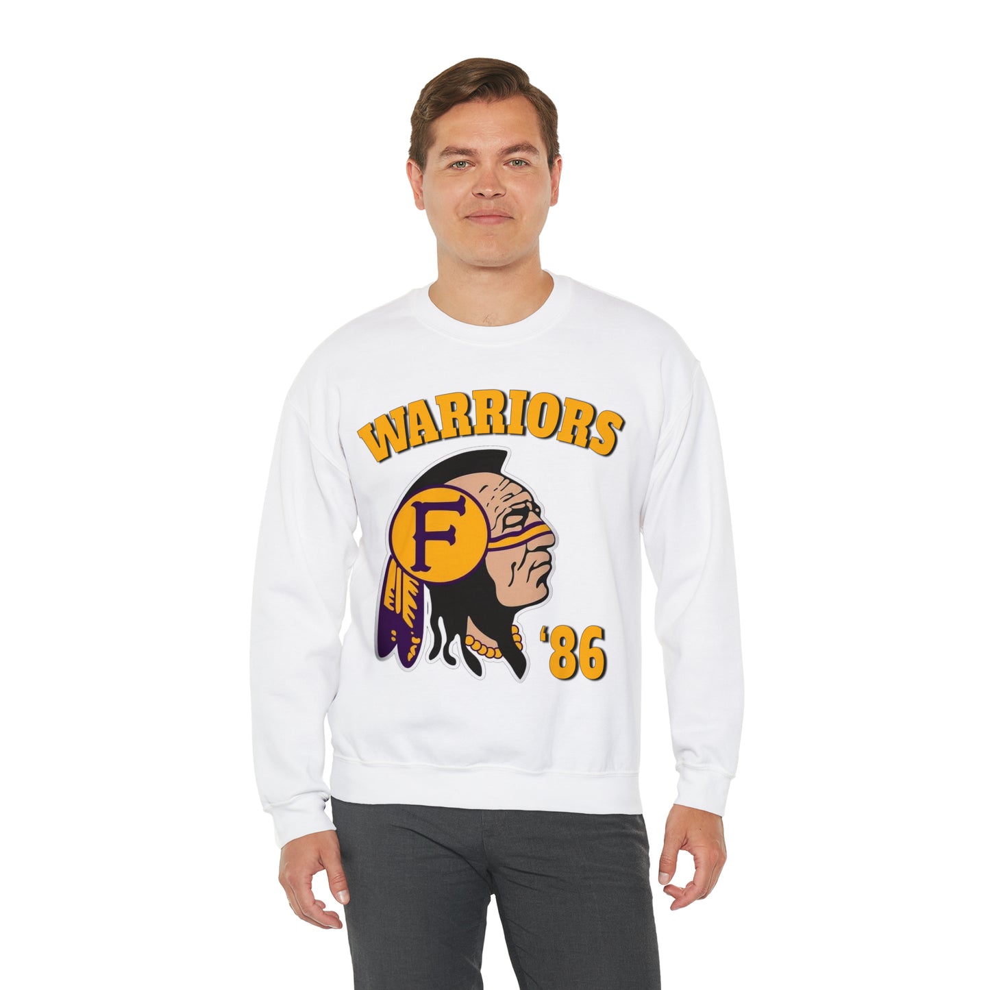 Warriors 86 - Unisex Heavy Blend™ Crewneck Sweatshirt