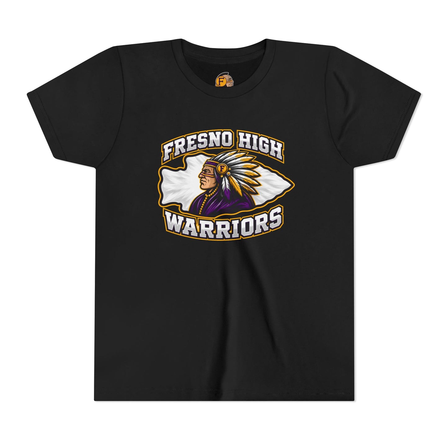 Youth Tee - Fresno High Warriors Logo Shirt