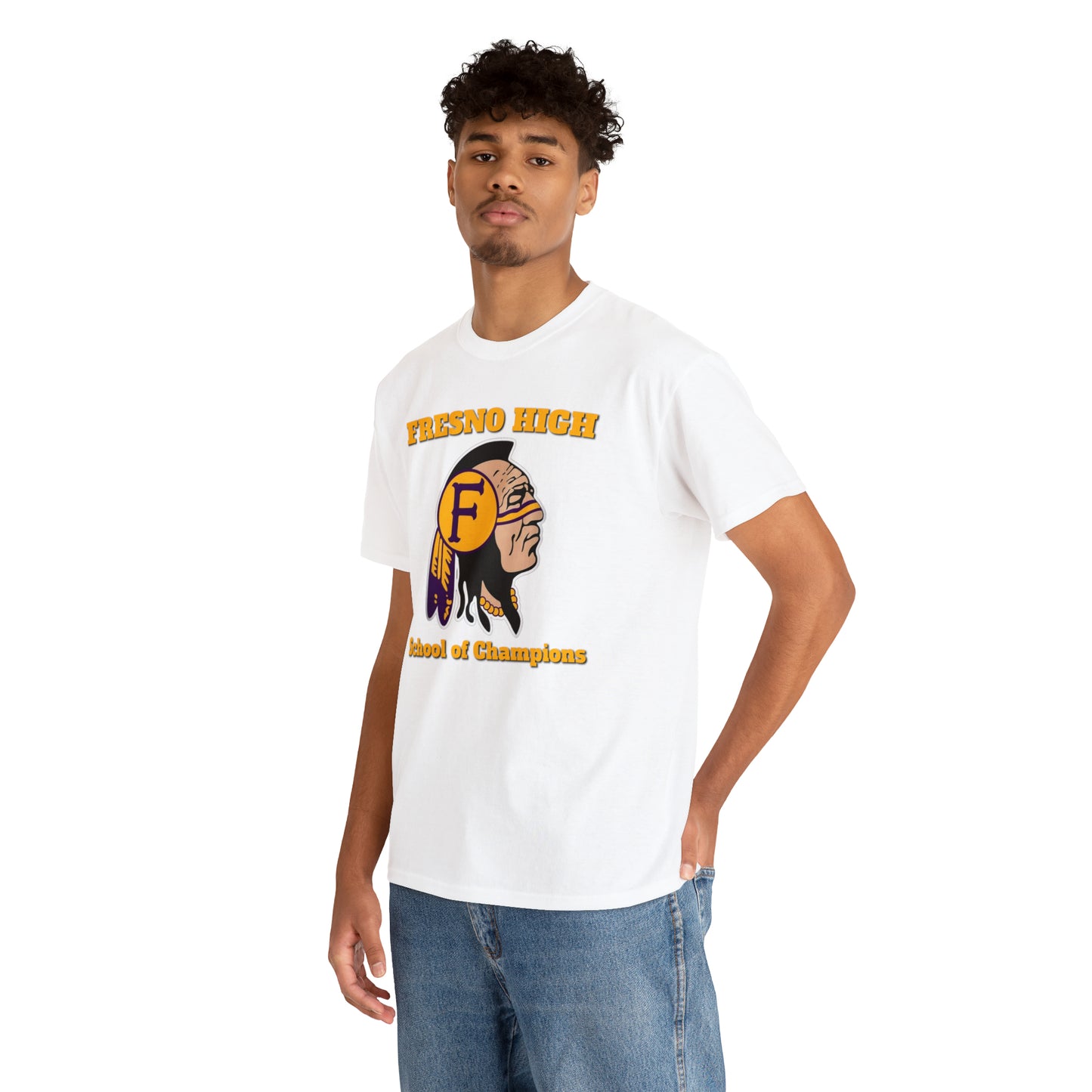 Fresno High School of Champions - Unisex Heavy Cotton Tee