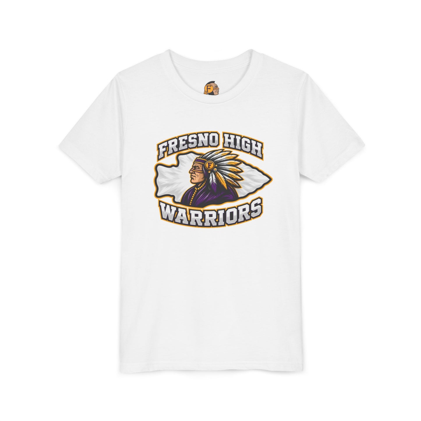 Youth Tee - Fresno High Warriors Logo Shirt
