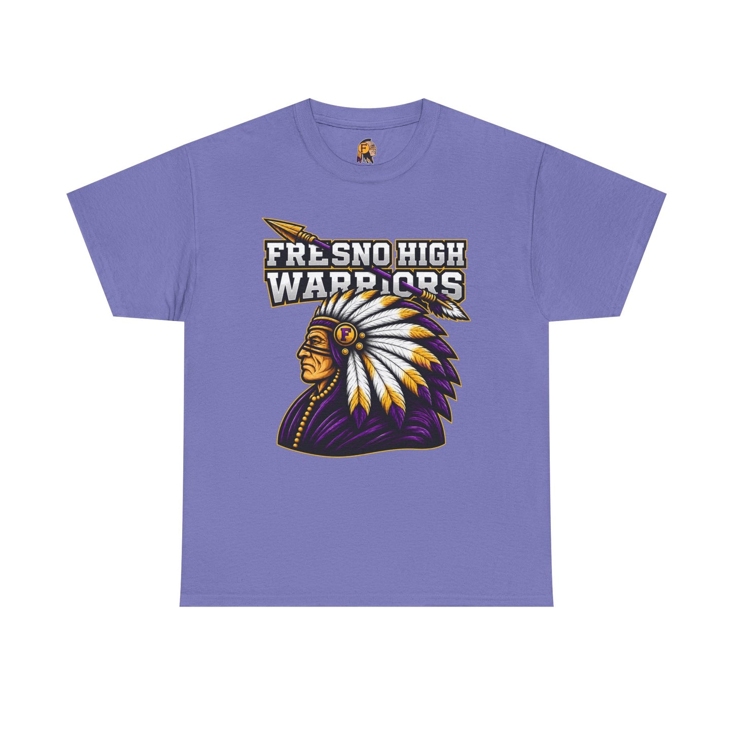 Fresno High Warriors Spear 2026 Unisex Heavy Cotton Tee
