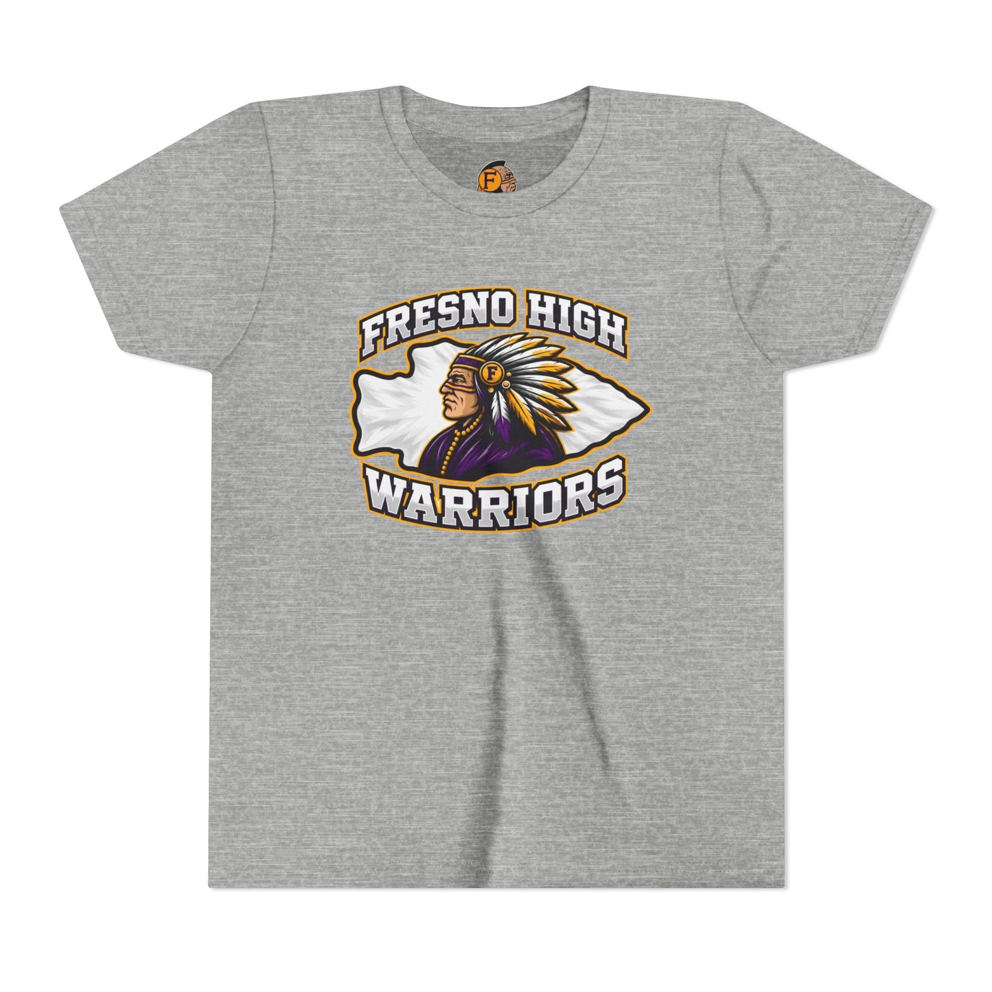 Youth Tee - Fresno High Warriors Logo Shirt