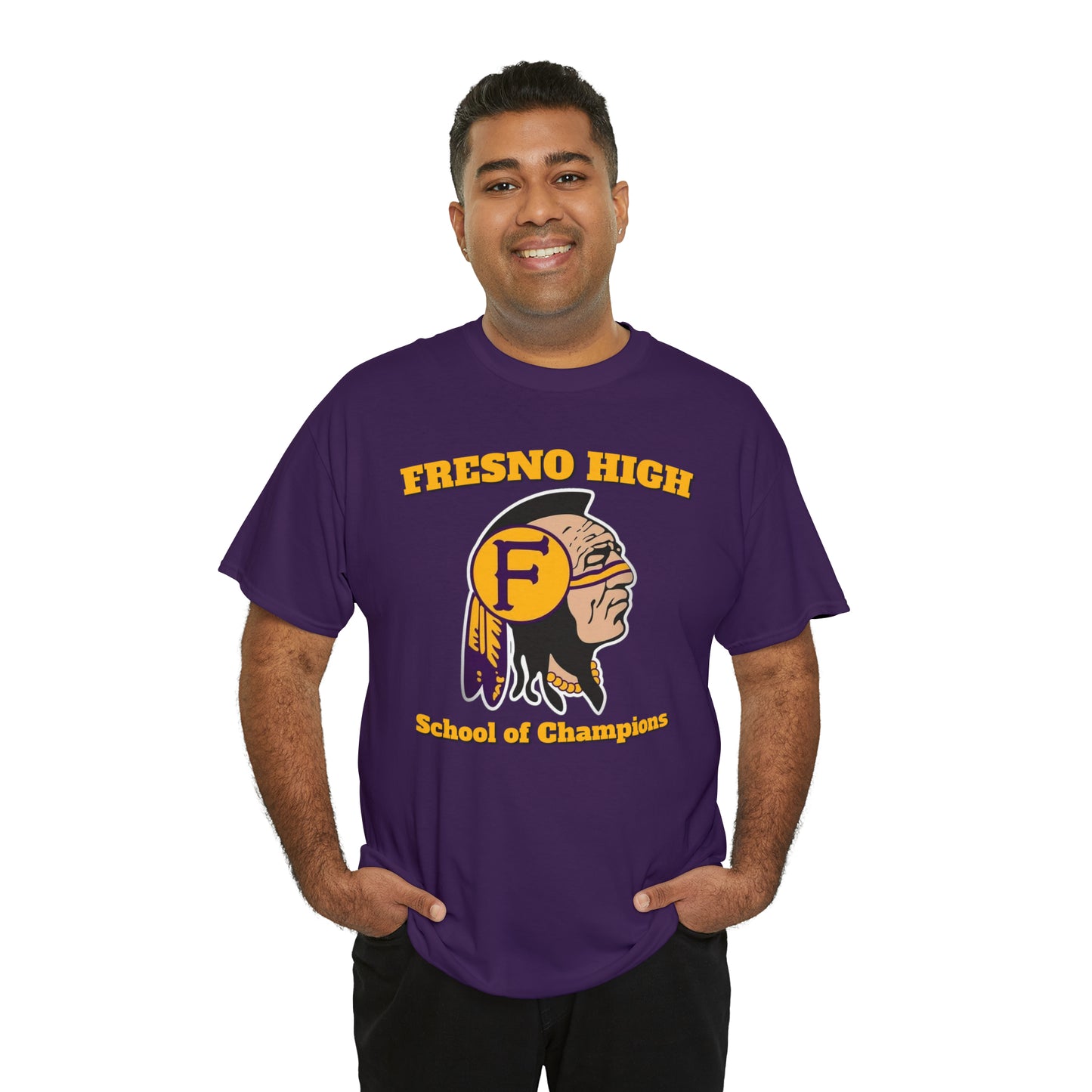 Fresno High School of Champions - Unisex Heavy Cotton Tee