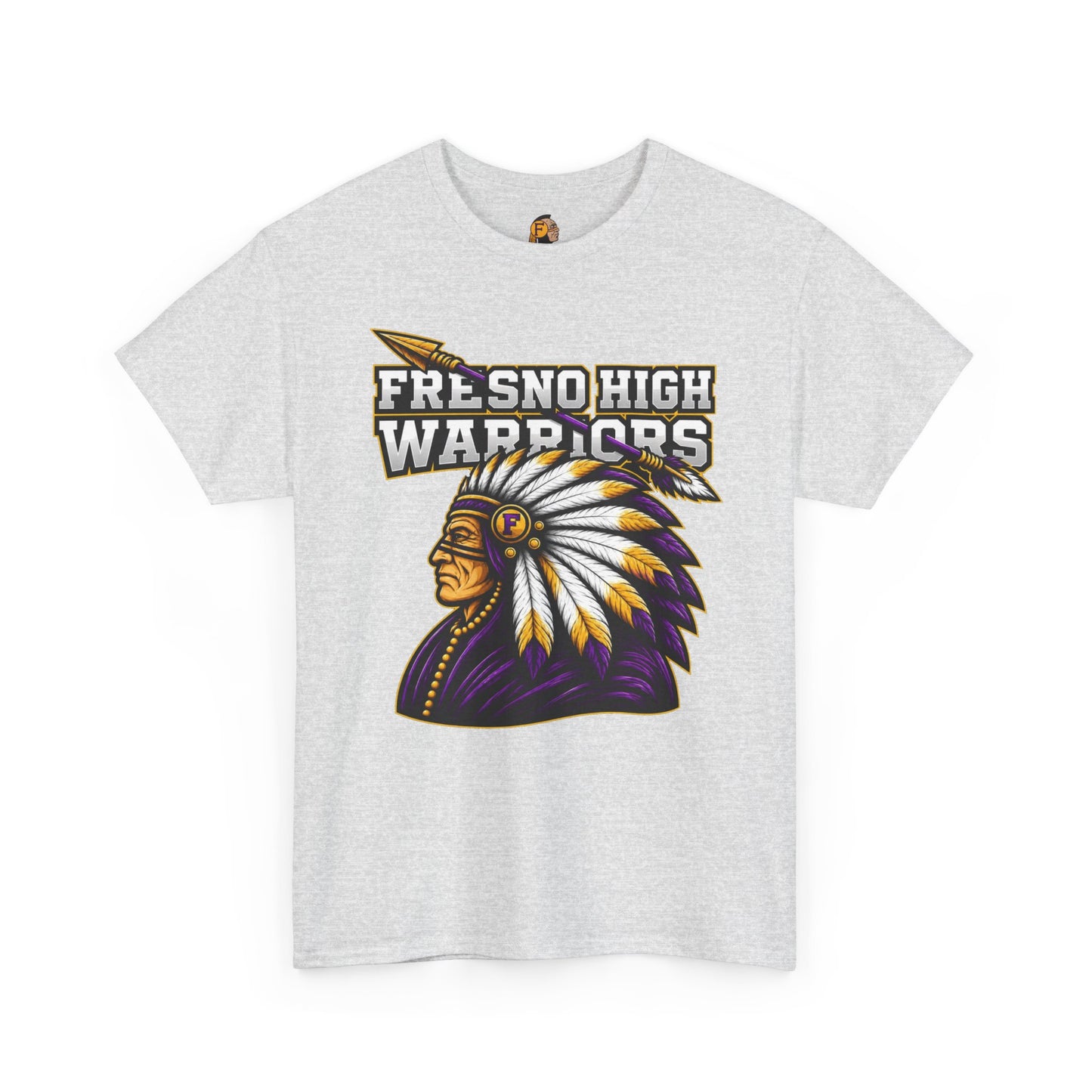 Fresno High Warriors Spear 2026 Unisex Heavy Cotton Tee