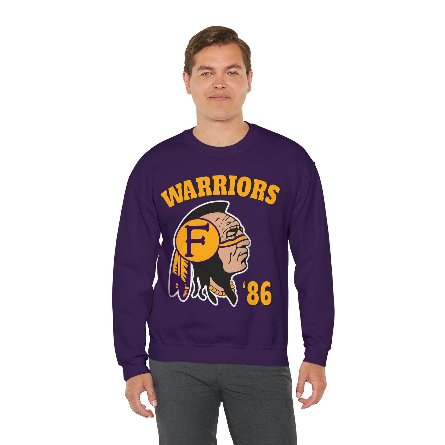 Warriors 86 - Unisex Heavy Blend™ Crewneck Sweatshirt