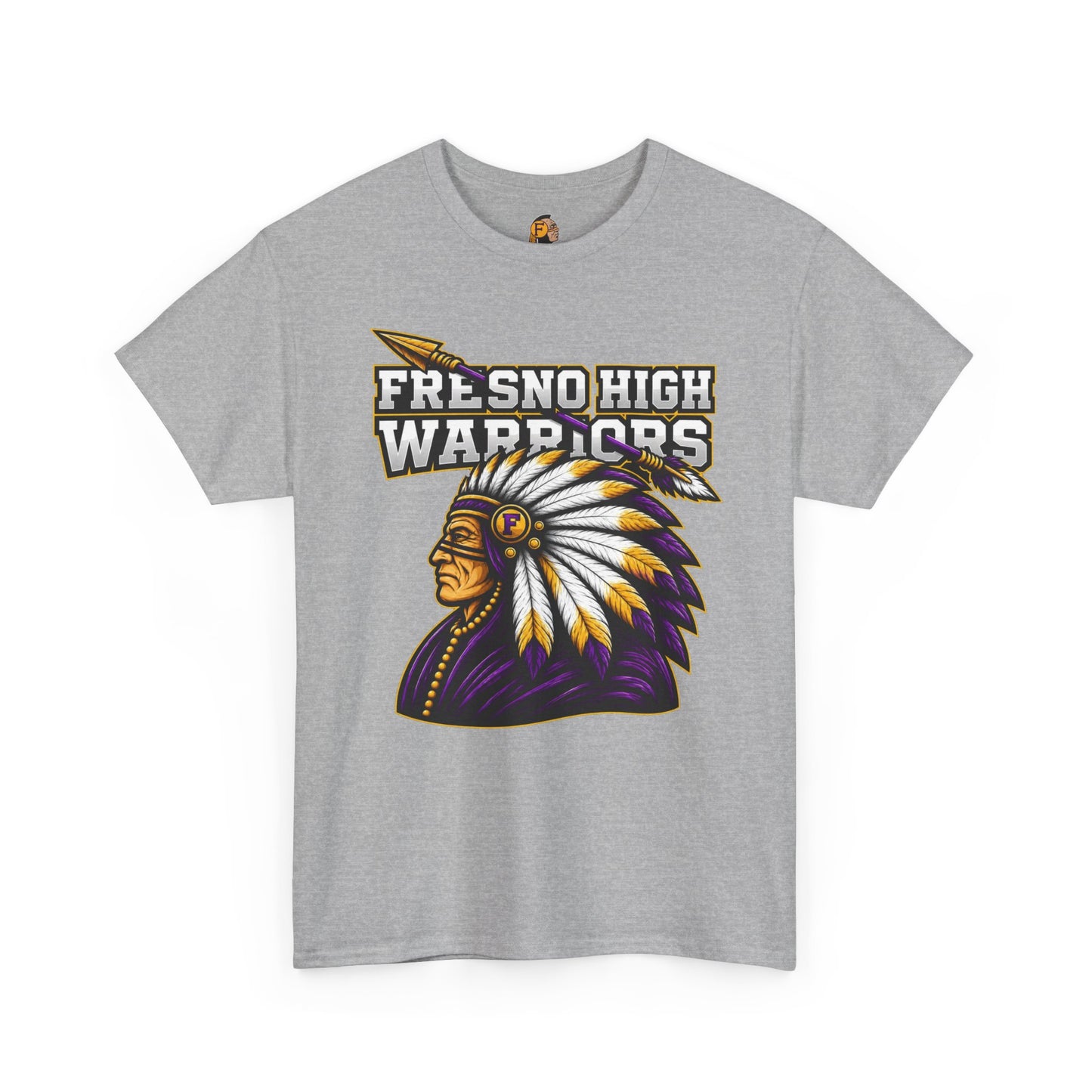 Fresno High Warriors Spear 2026 Unisex Heavy Cotton Tee