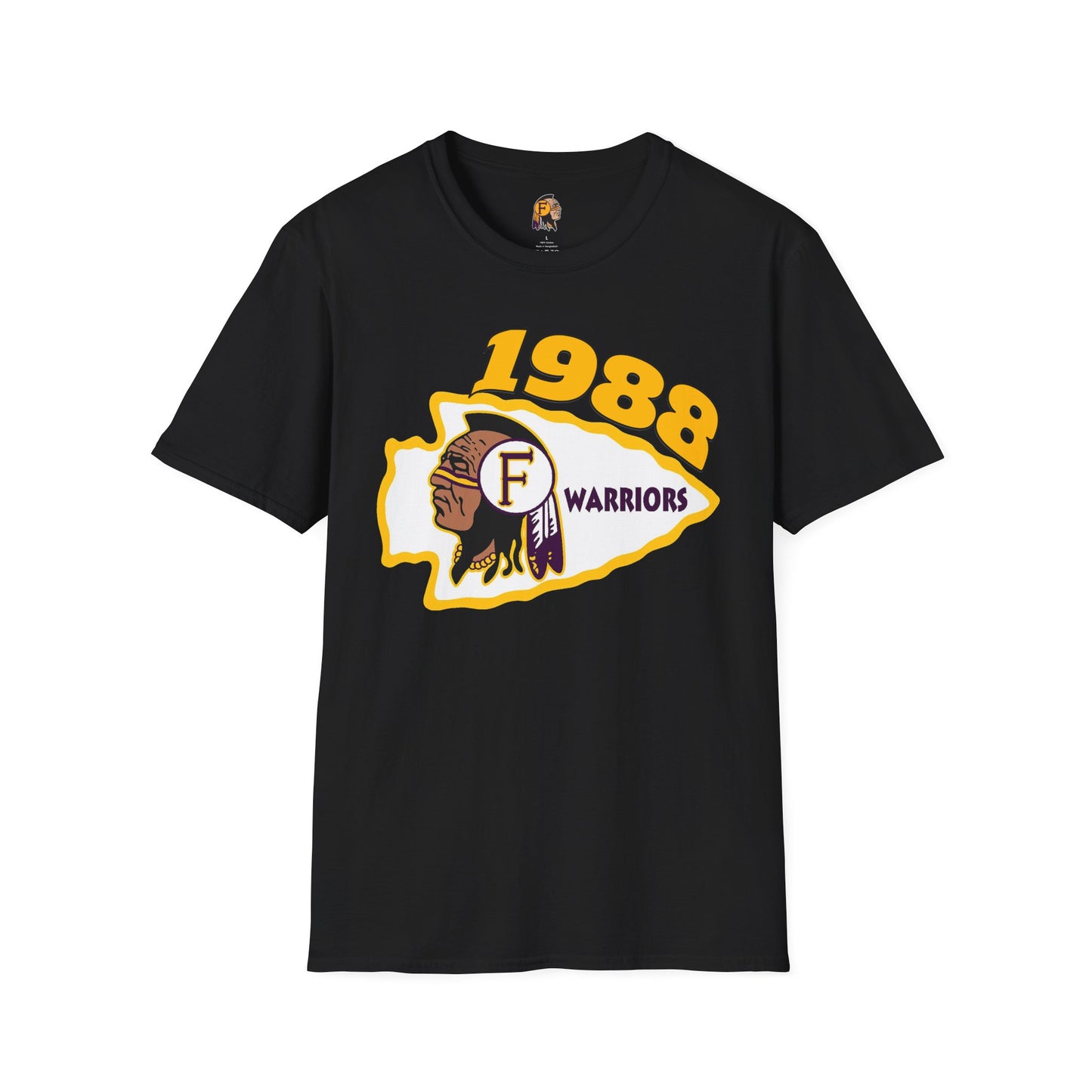 1988 Warriors Vintage Logo T-Shirt