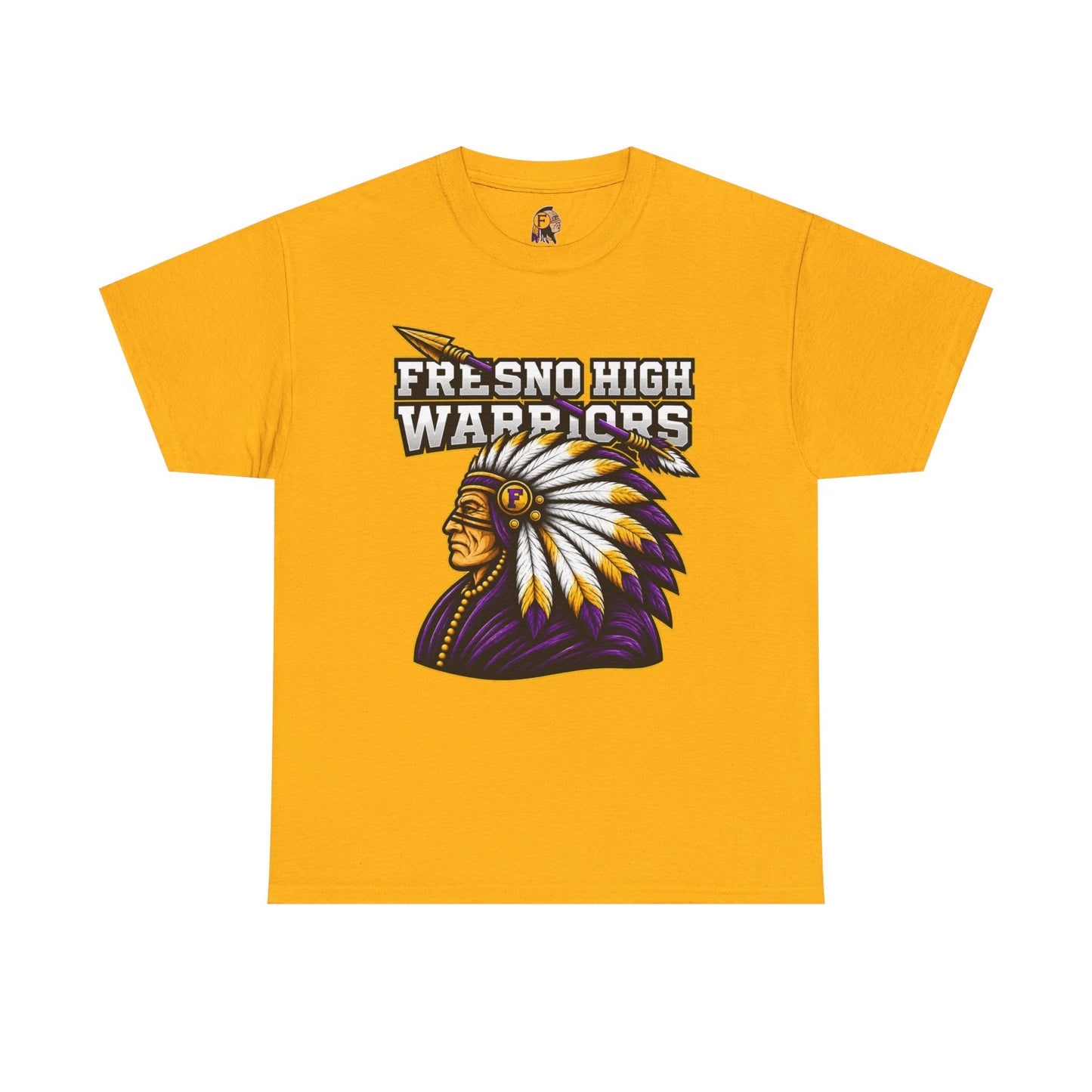 Fresno High Warriors Spear 2026 Unisex Heavy Cotton Tee