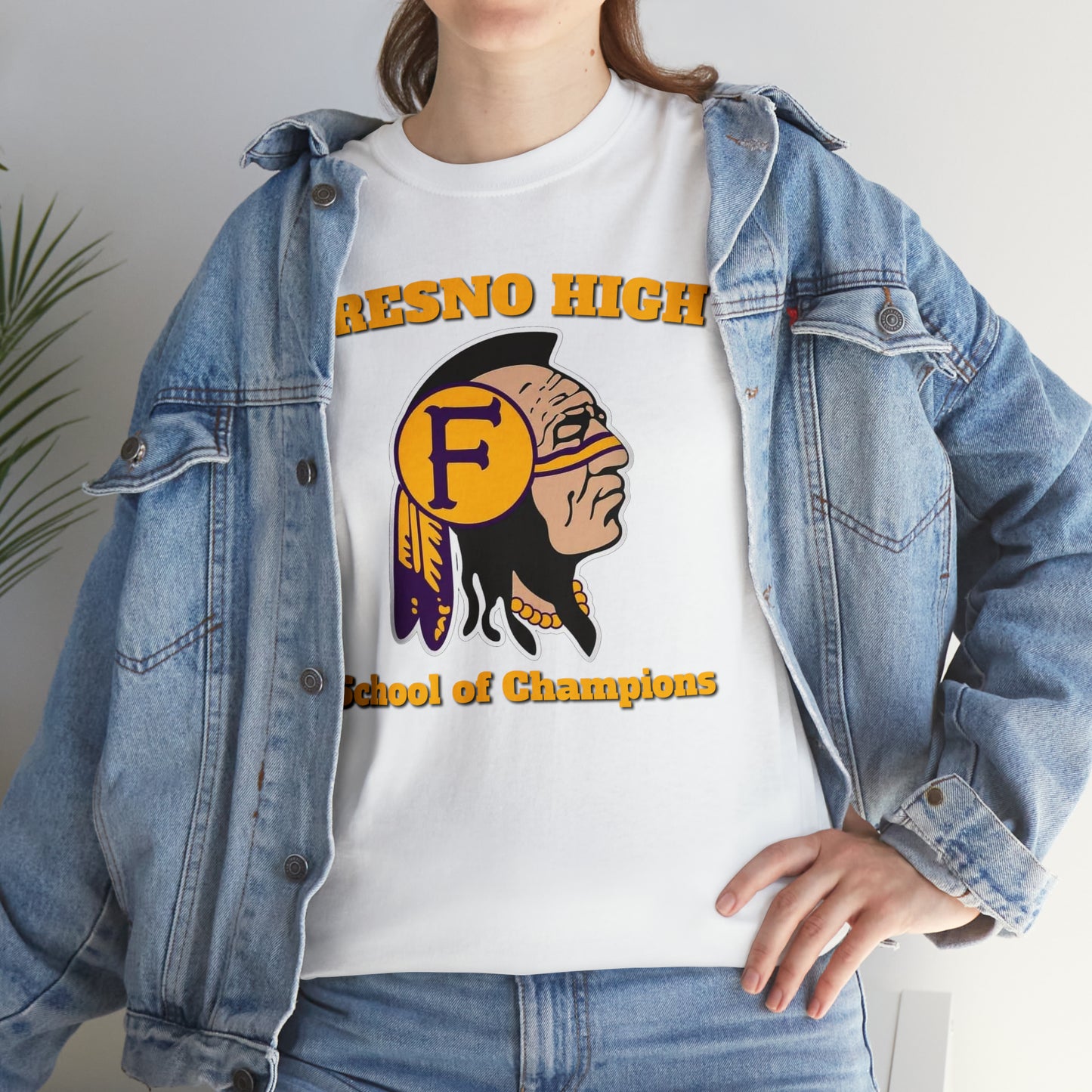 Fresno High School of Champions - Unisex Heavy Cotton Tee