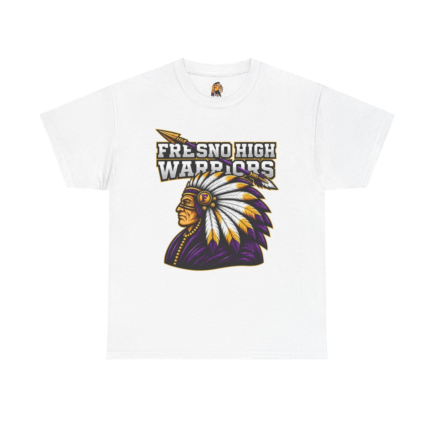 Fresno High Warriors Spear 2026 Unisex Heavy Cotton Tee