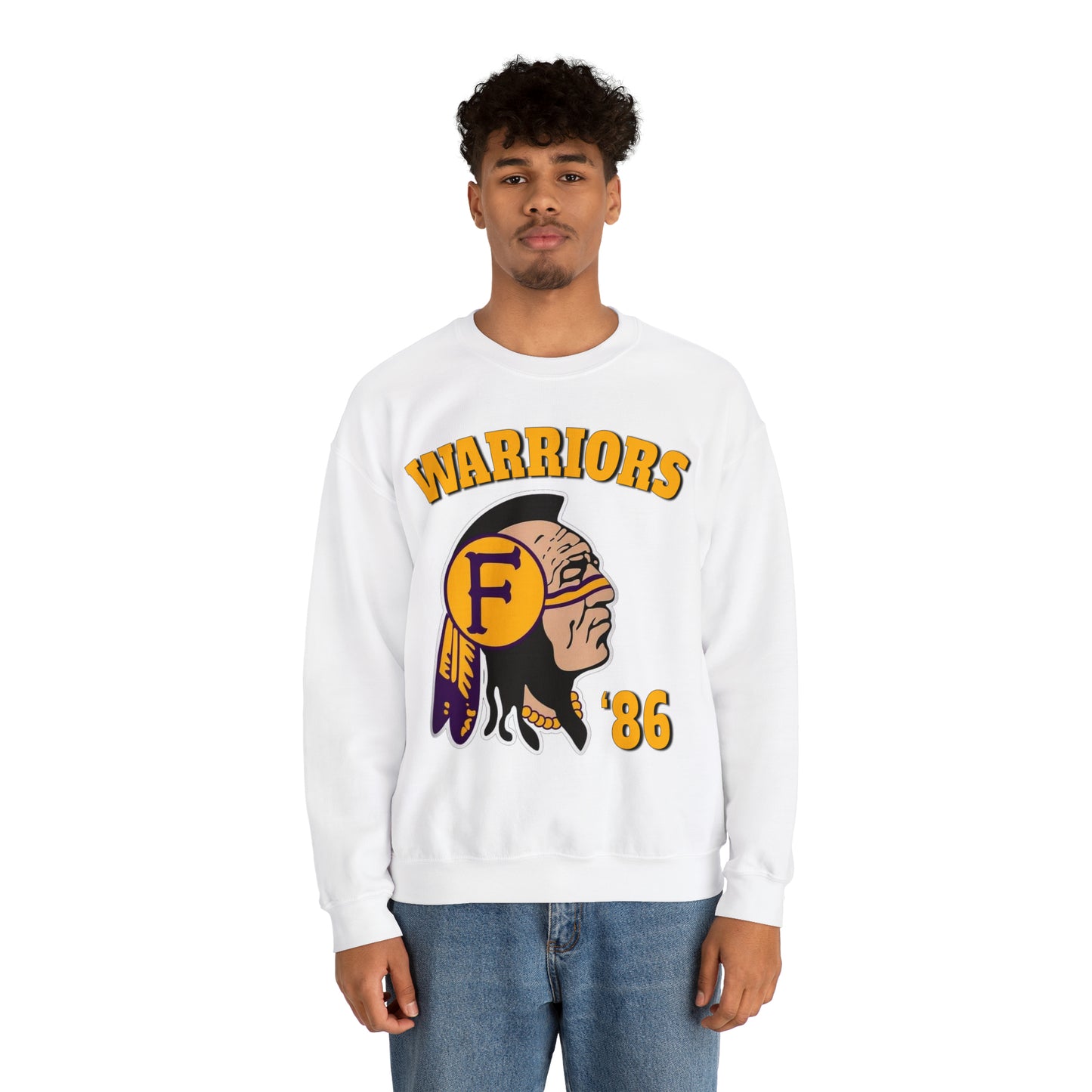 Warriors 86 - Unisex Heavy Blend™ Crewneck Sweatshirt