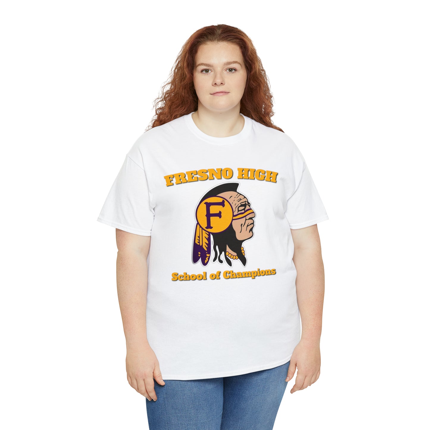 Fresno High School of Champions - Unisex Heavy Cotton Tee