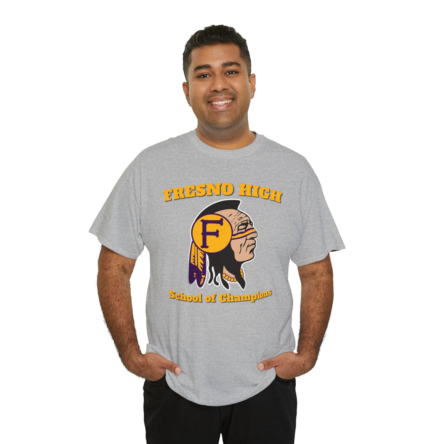 Fresno High School of Champions - Unisex Heavy Cotton Tee