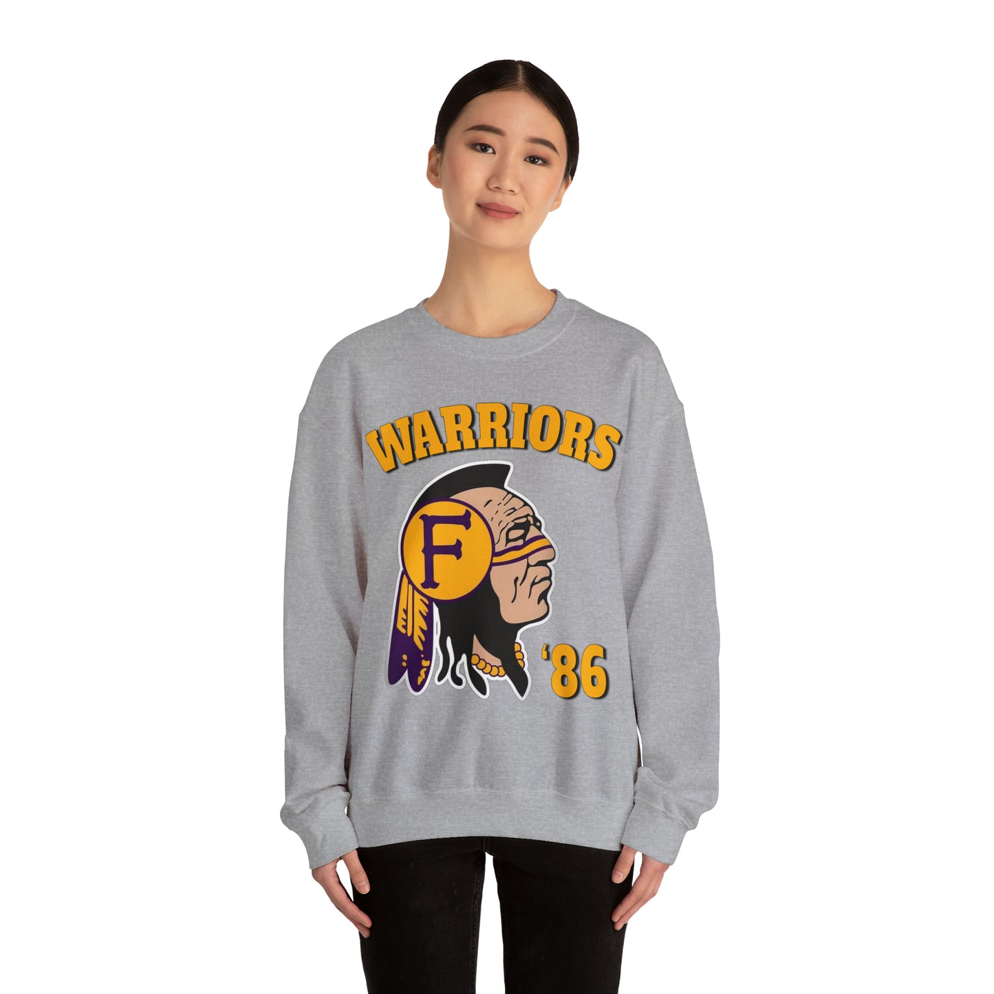 Warriors 86 - Unisex Heavy Blend™ Crewneck Sweatshirt