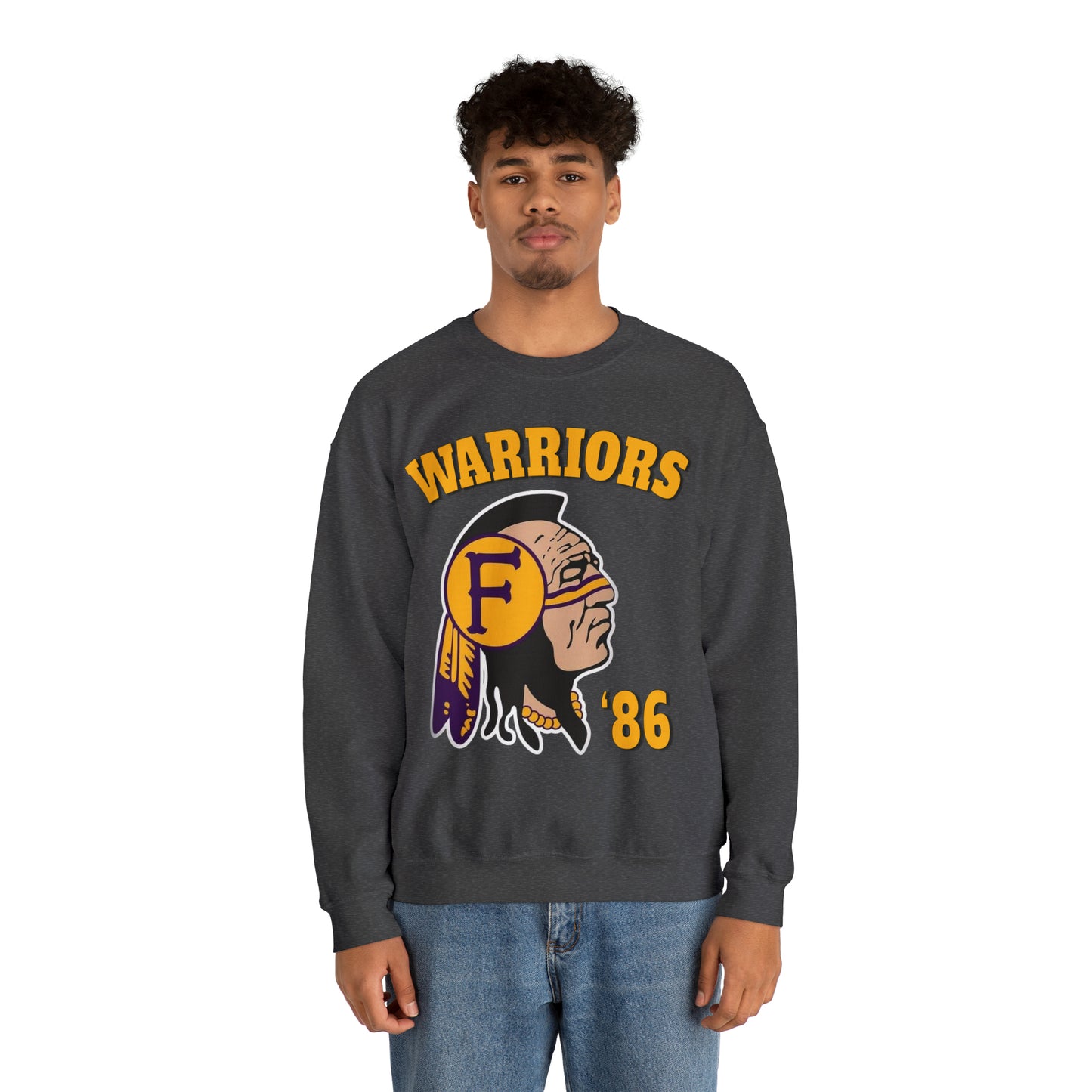 Warriors 86 - Unisex Heavy Blend™ Crewneck Sweatshirt