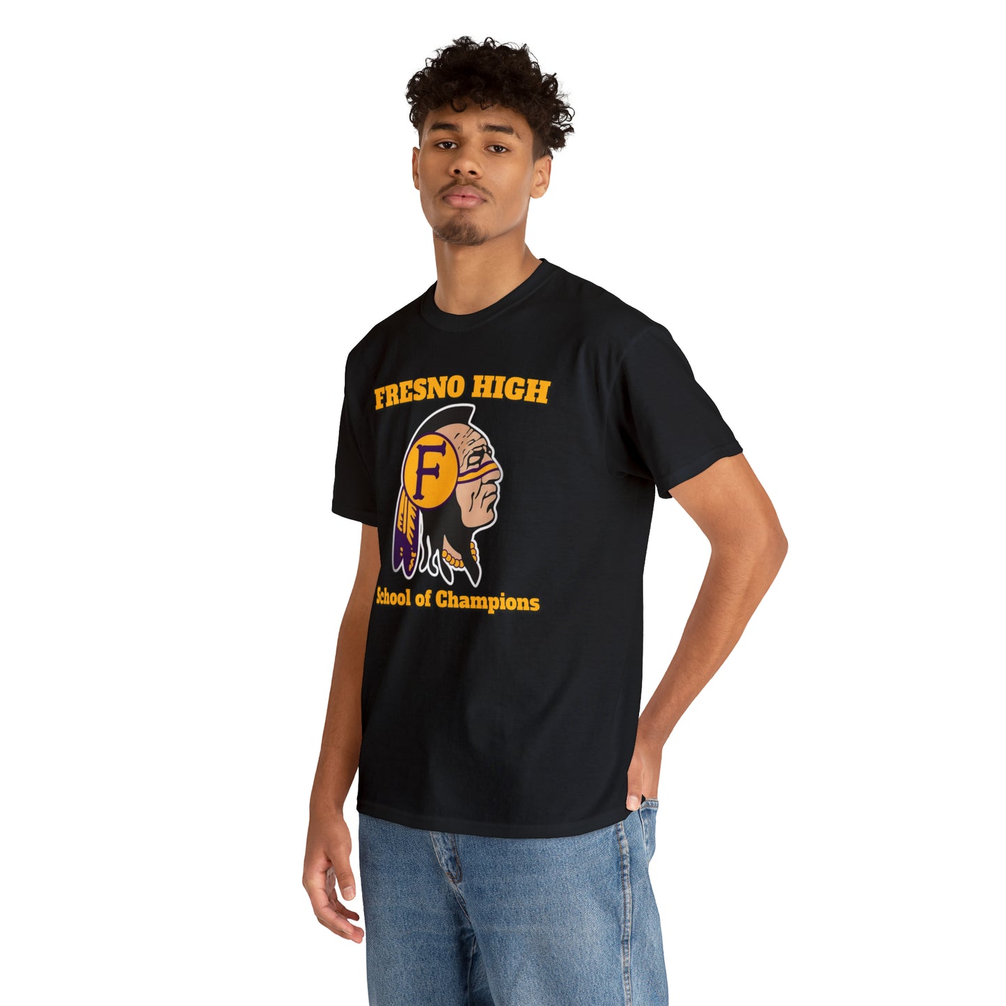 Fresno High School of Champions - Unisex Heavy Cotton Tee