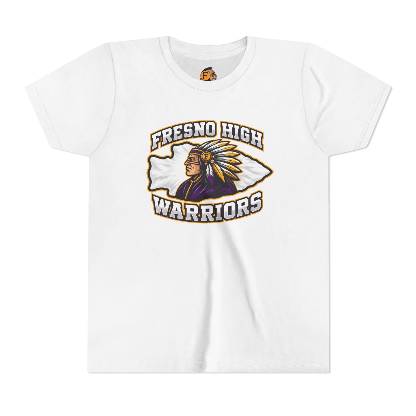 Youth Tee - Fresno High Warriors Logo Shirt