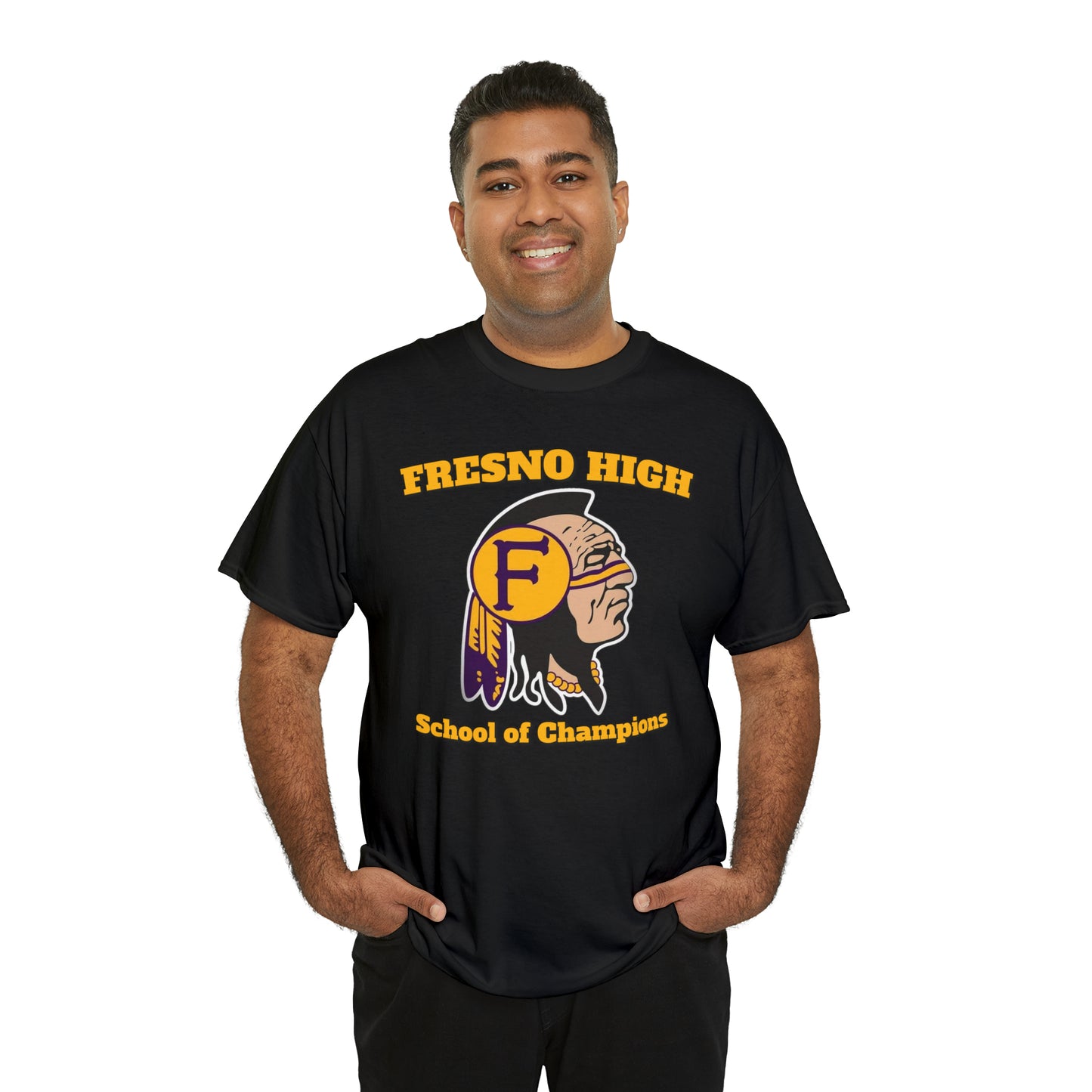 Fresno High School of Champions - Unisex Heavy Cotton Tee